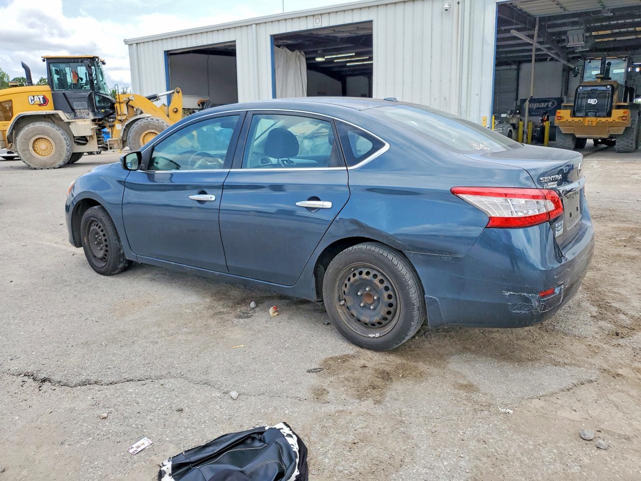 2015 Nissan Sentra Blue vin: 3N1AB7AP0FL689765
