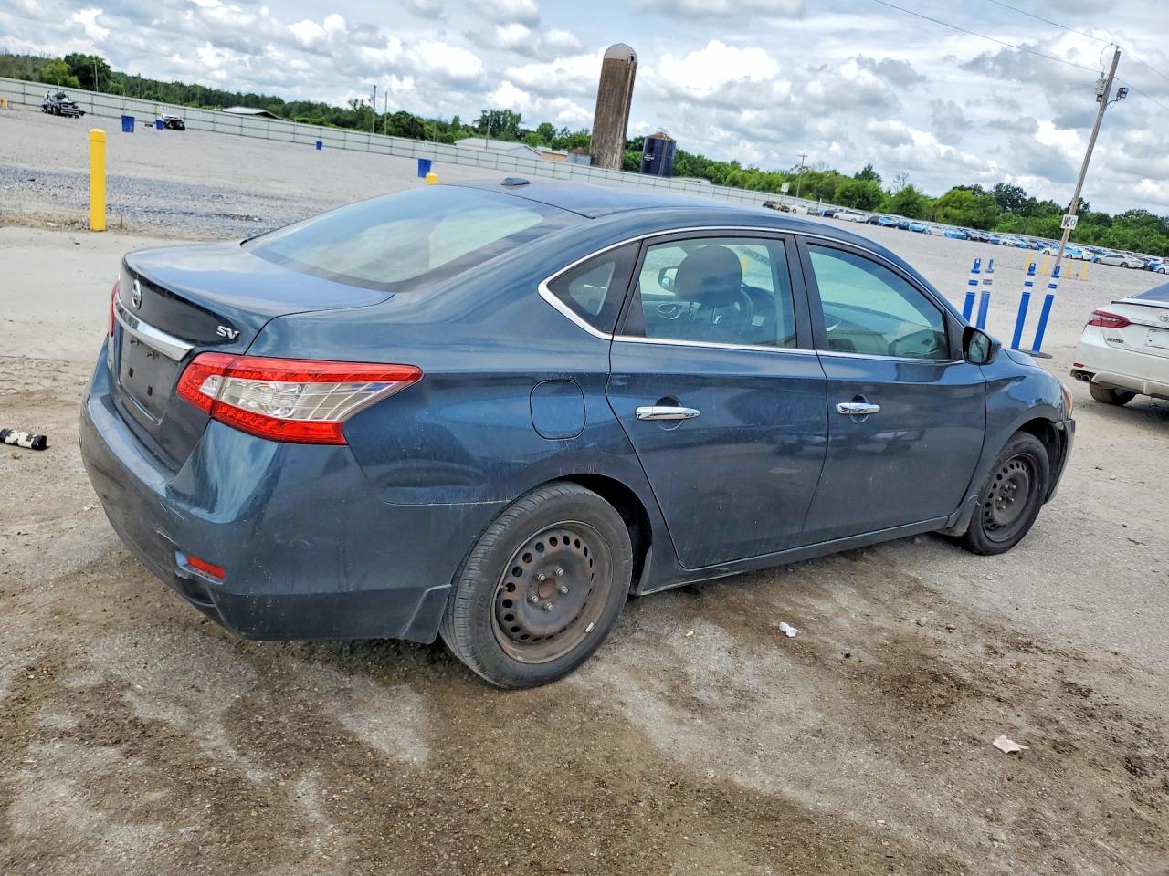 2015 Nissan Sentra Blue vin: 3N1AB7AP0FL689765