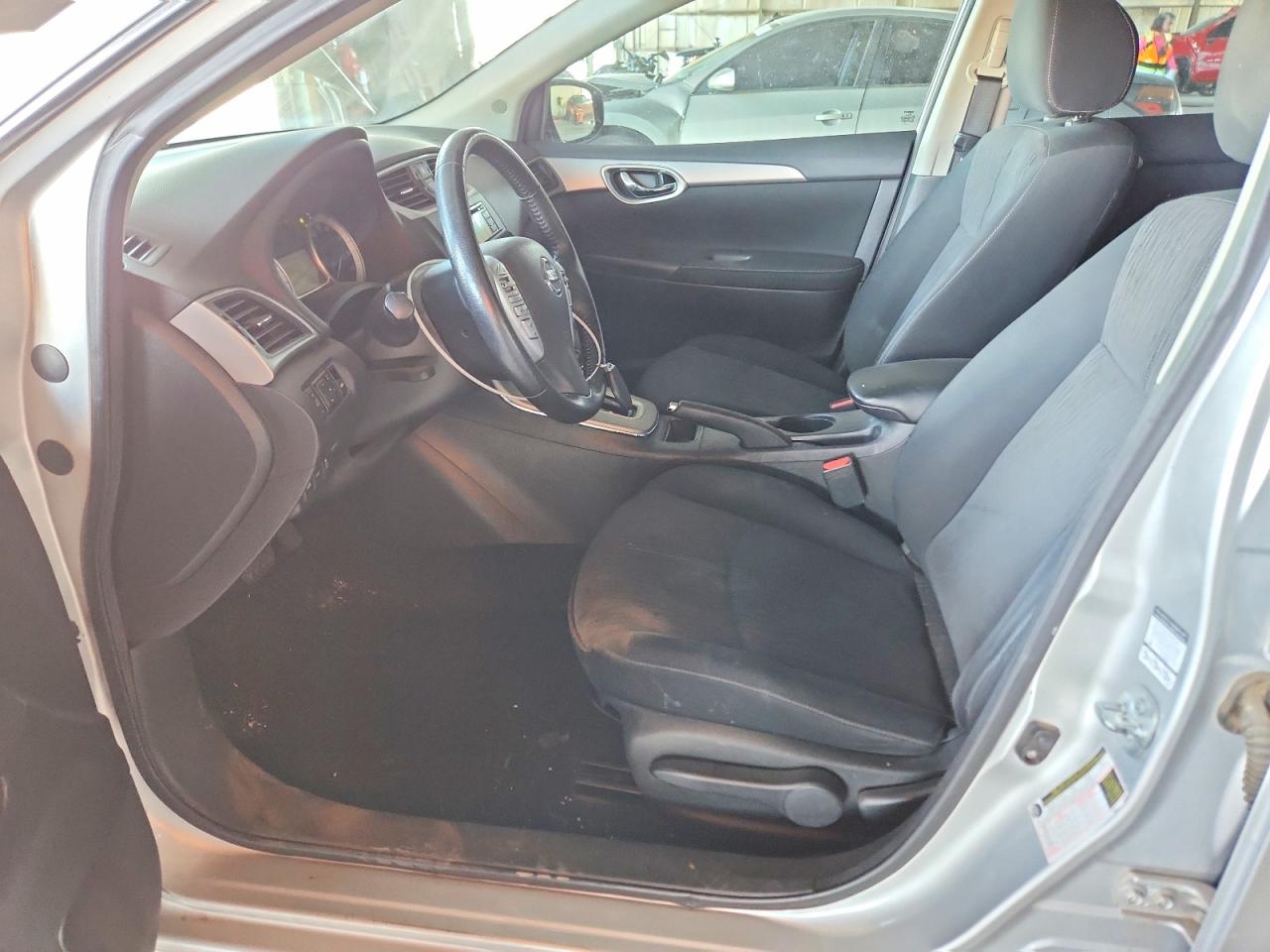 2015 Nissan Sentra Sv Silver vin: 3N1AB7AP0FL692973