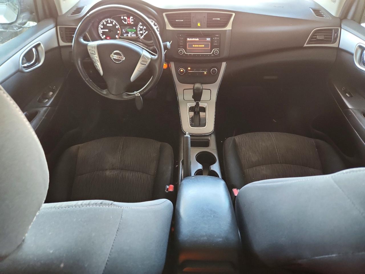2015 Nissan Sentra Sv Silver vin: 3N1AB7AP0FL692973