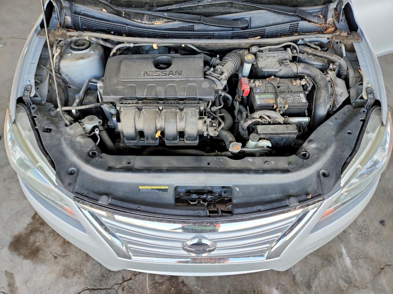 2015 Nissan Sentra Sv Silver vin: 3N1AB7AP0FL692973