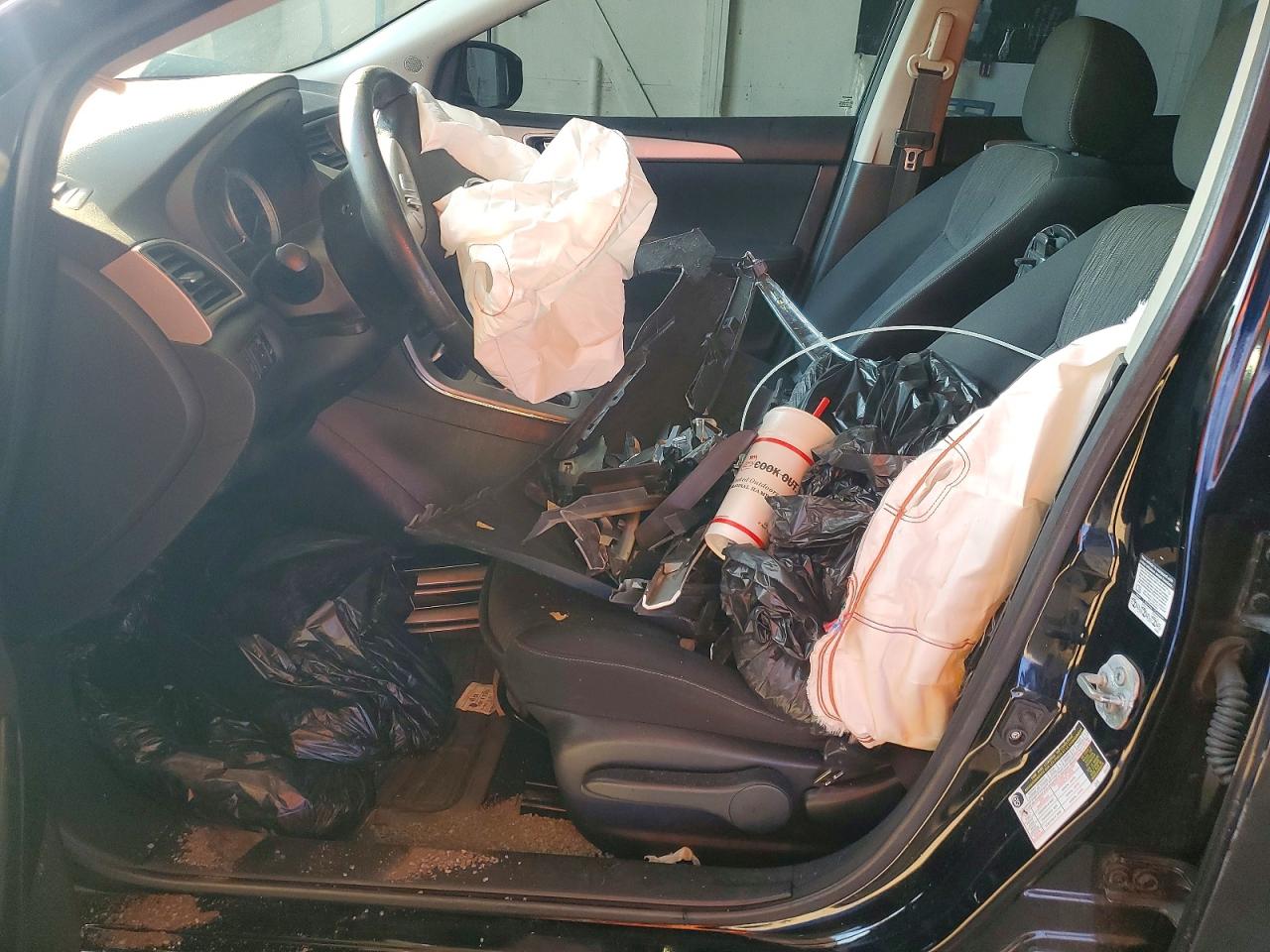 2015 Nissan Sentra Sv Black vin: 3N1AB7AP0FL695470