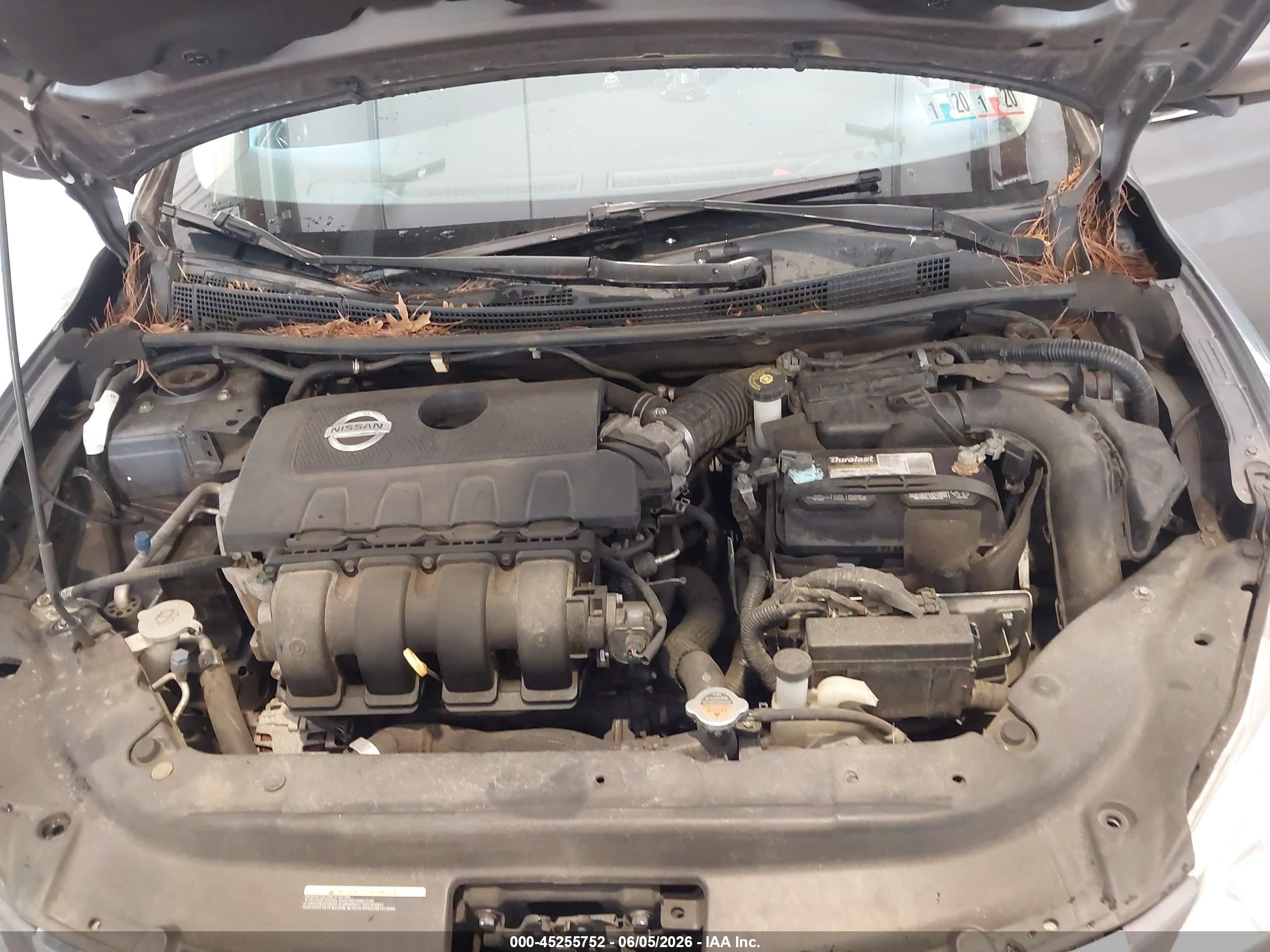 2015 Nissan Sentra Sv Серый vin: 3N1AB7AP0FY212885