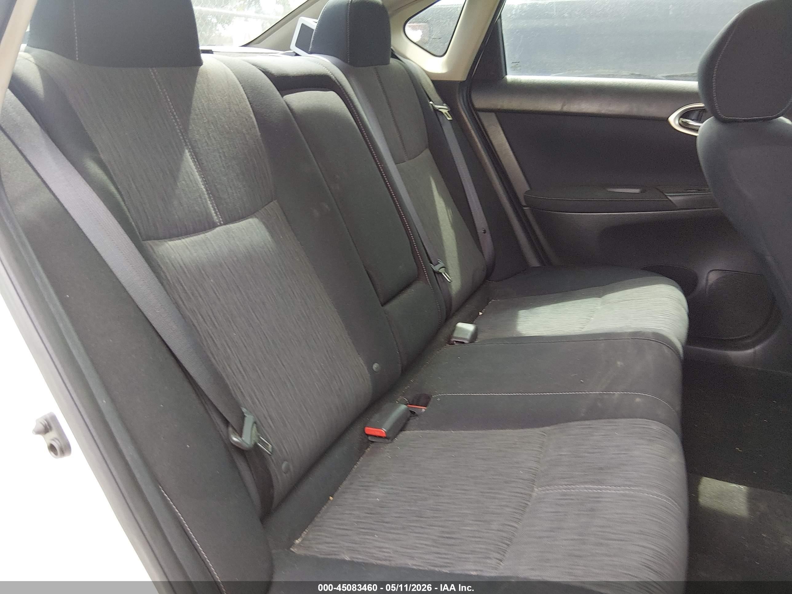 2015 Nissan Sentra Sv White vin: 3N1AB7AP0FY237494