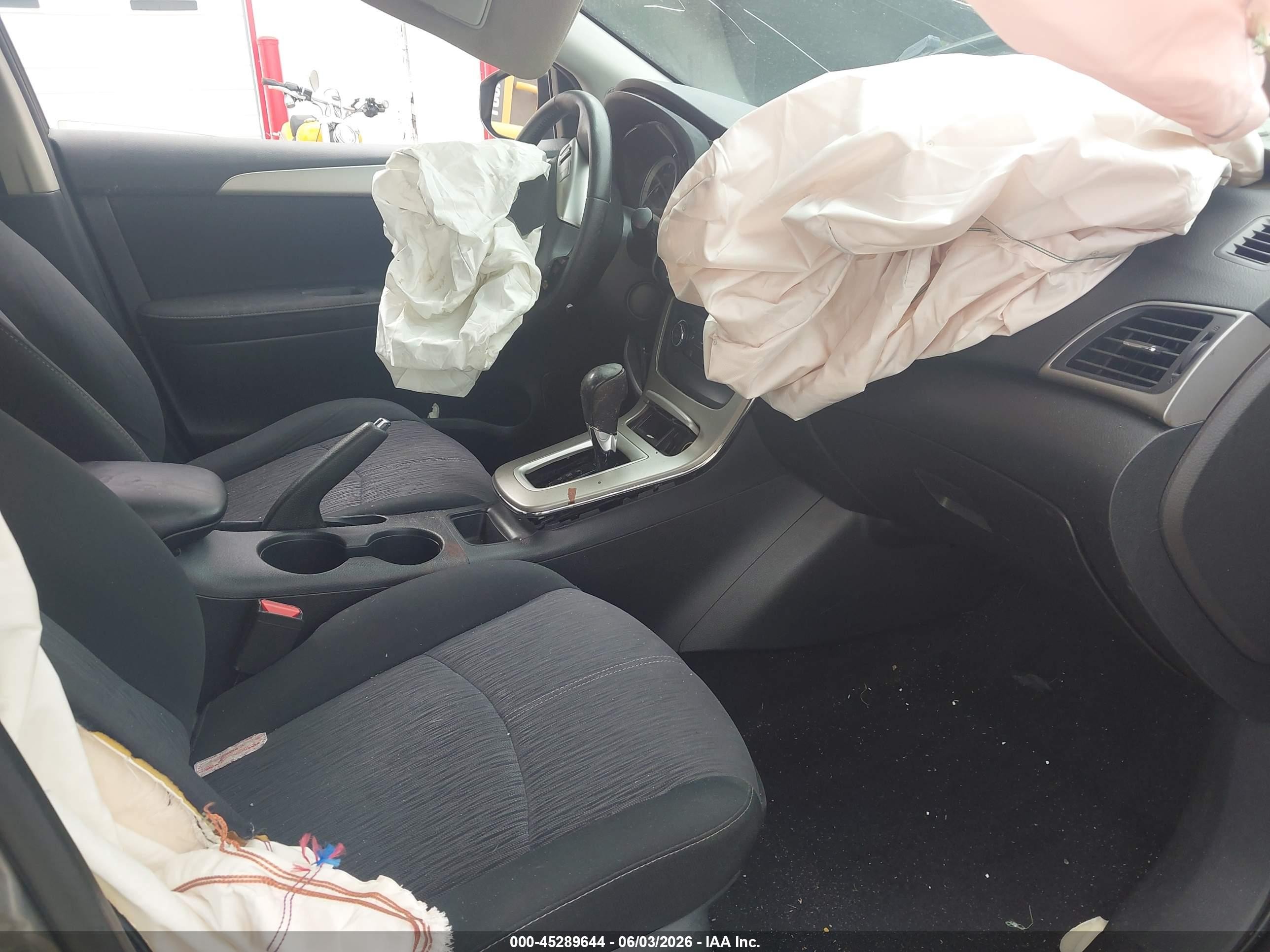 2015 Nissan Sentra Sv Gray vin: 3N1AB7AP0FY248463