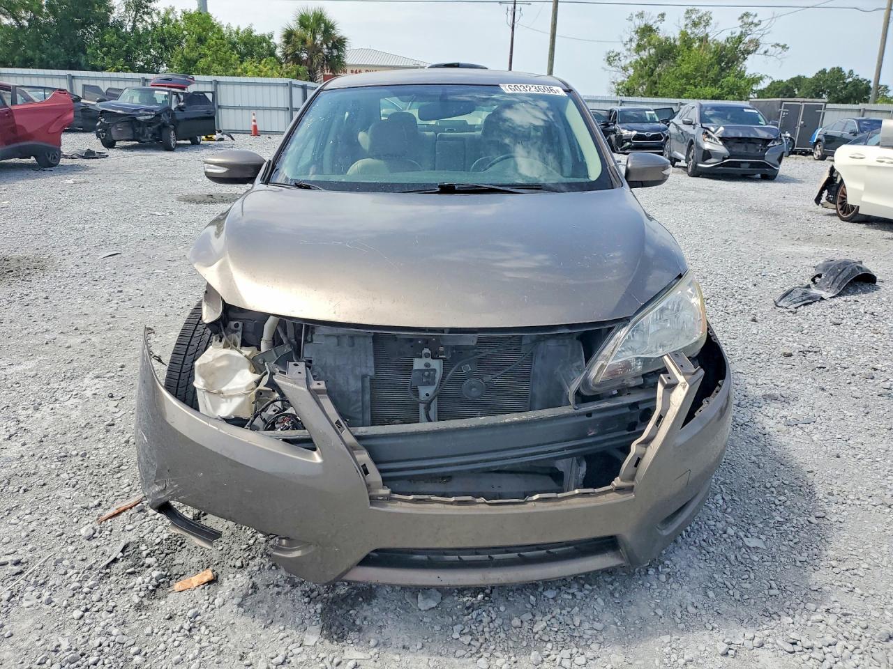 2015 Nissan Sentra Sl Tan vin: 3N1AB7AP0FY255607