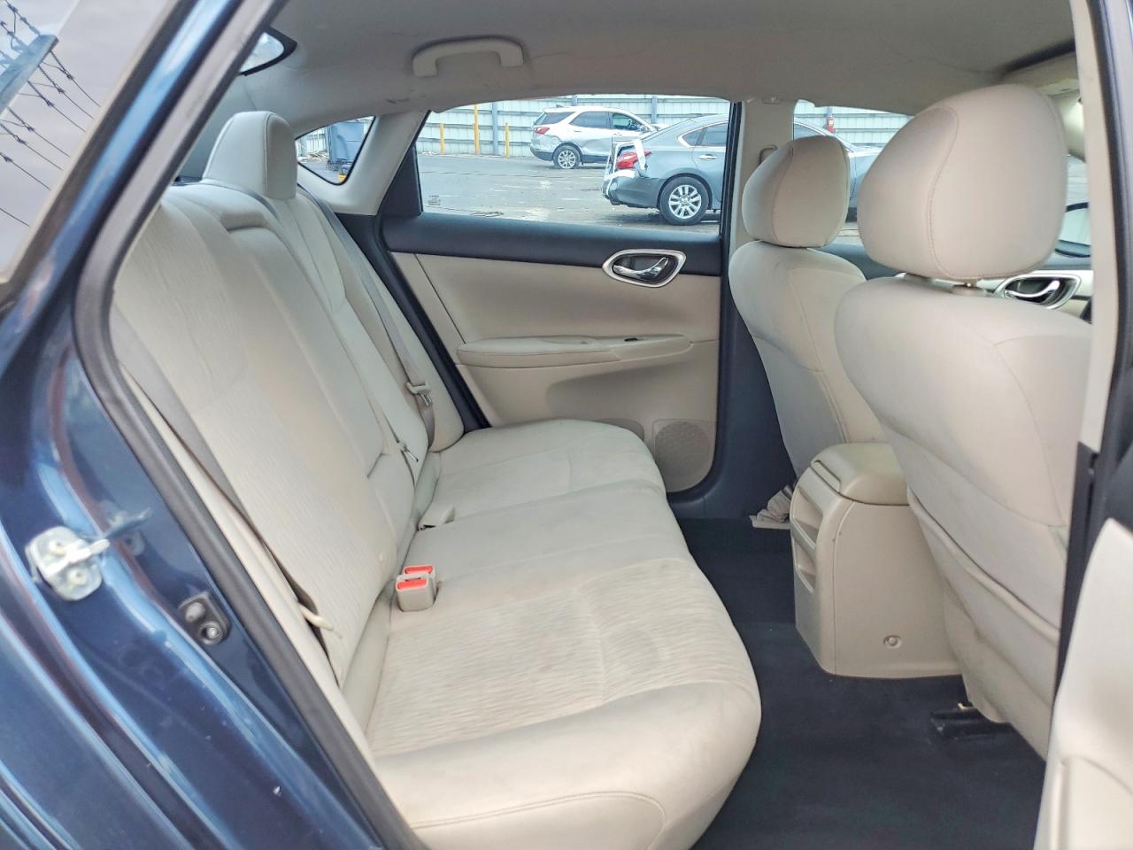 2015 Nissan Sentra Sv Синий vin: 3N1AB7AP0FY264551