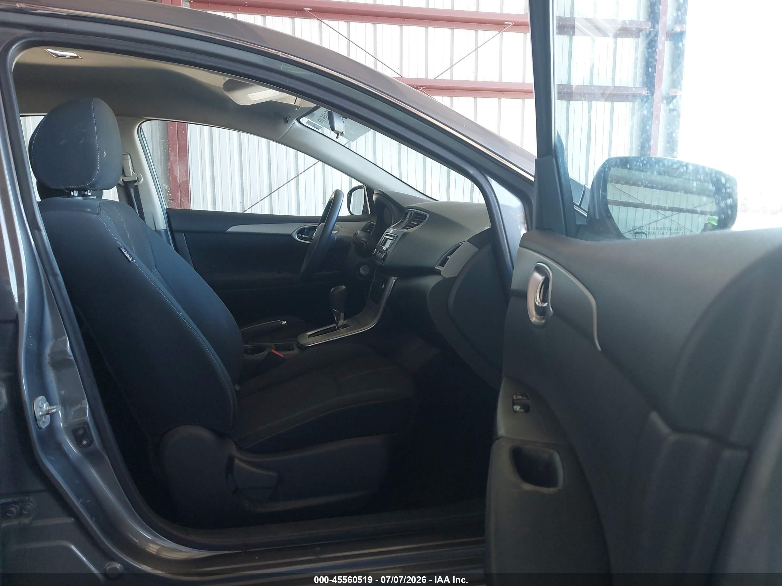 2015 Nissan Sentra S Gray vin: 3N1AB7AP0FY269278