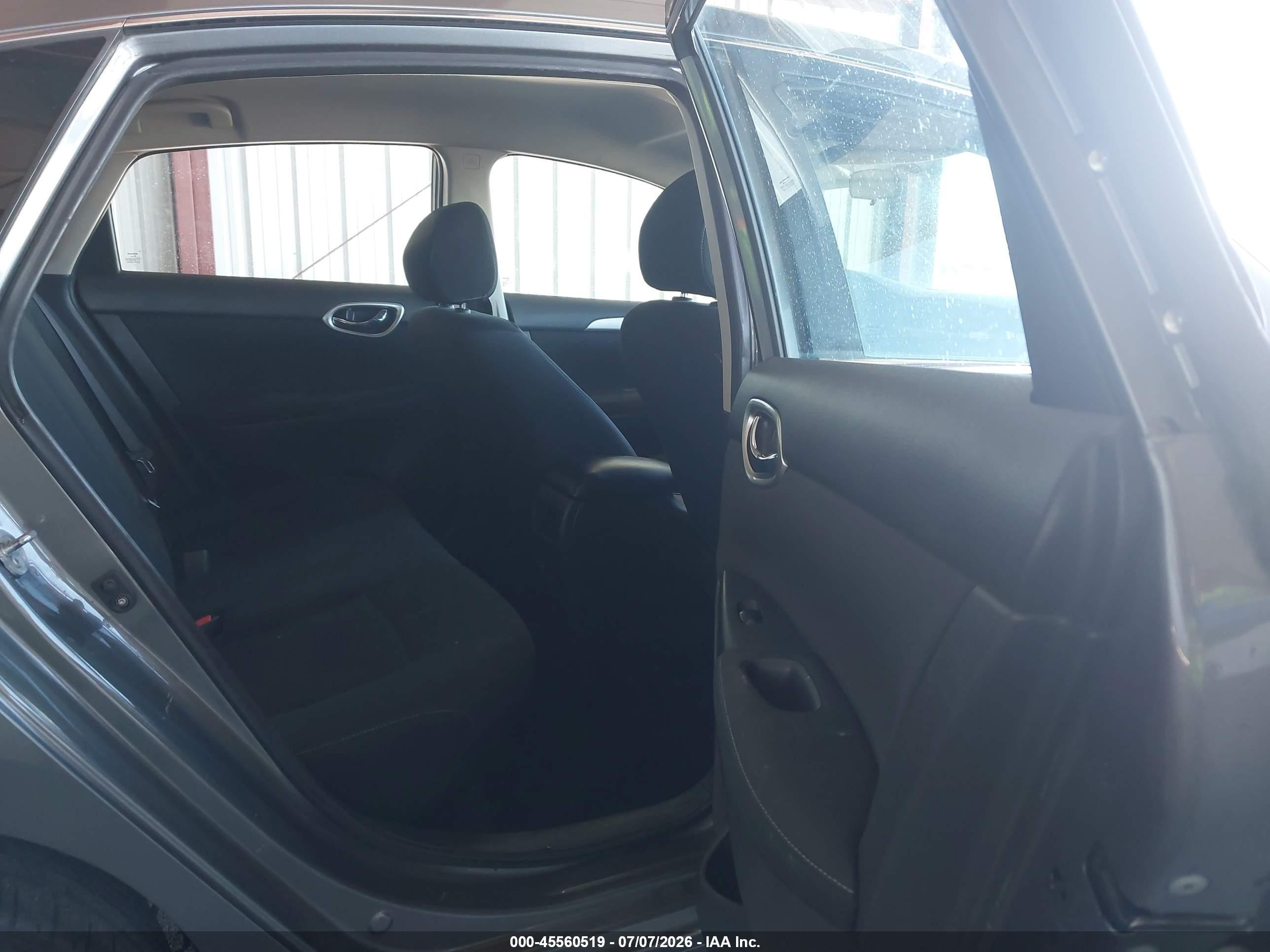 2015 Nissan Sentra S Gray vin: 3N1AB7AP0FY269278