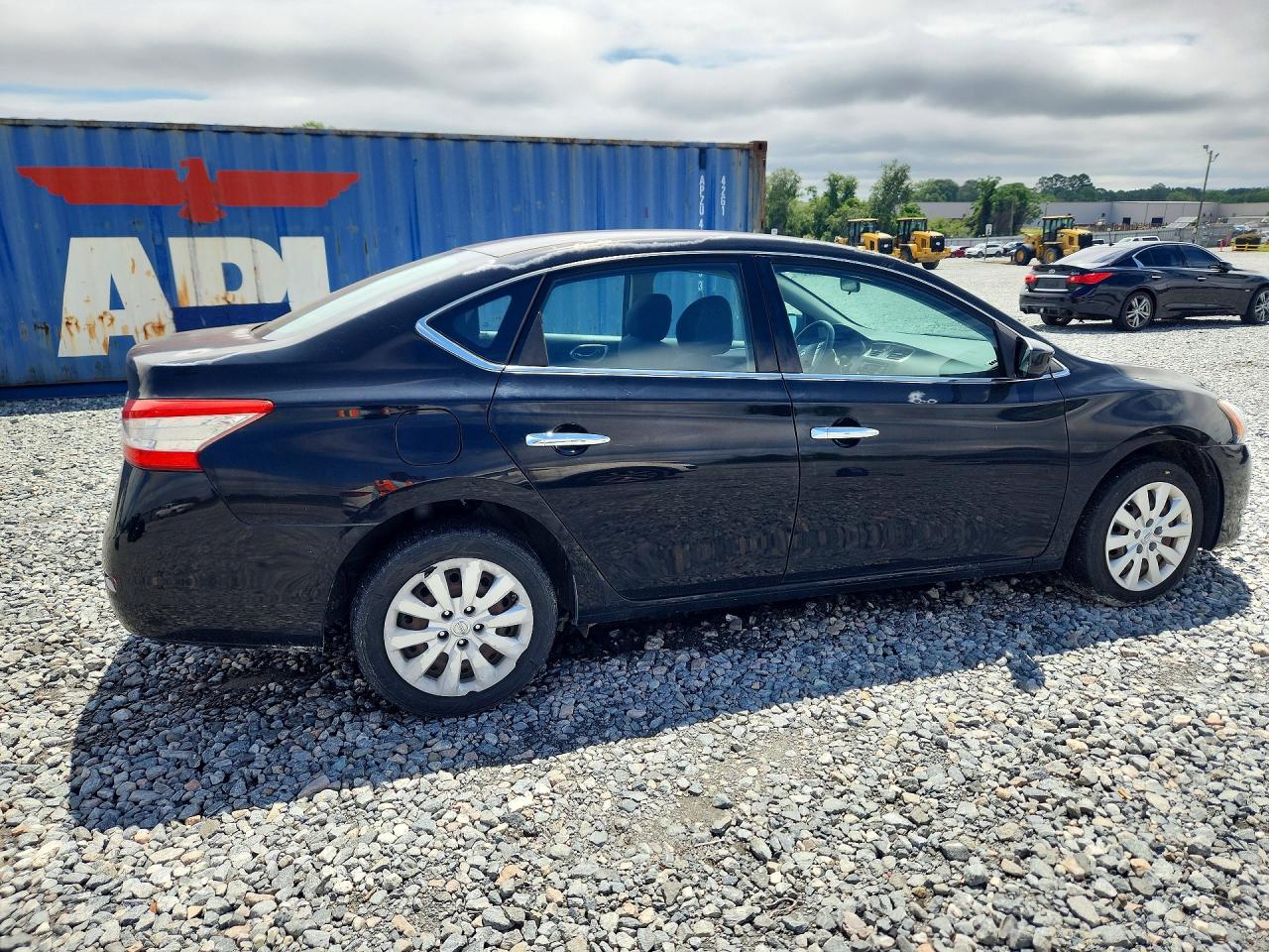 2015 Nissan Sentra S Black vin: 3N1AB7AP0FY272911