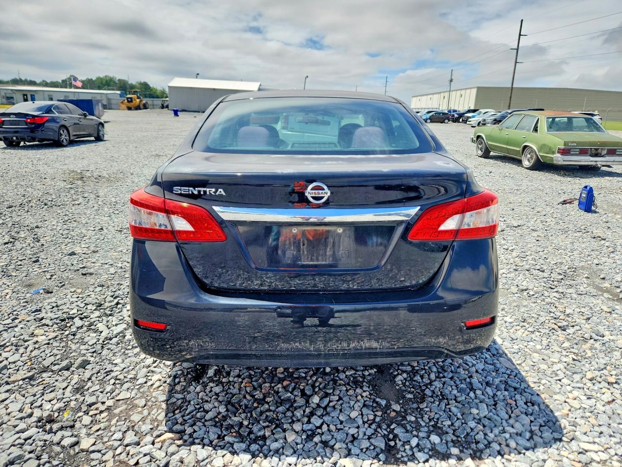 2015 Nissan Sentra S Black vin: 3N1AB7AP0FY272911