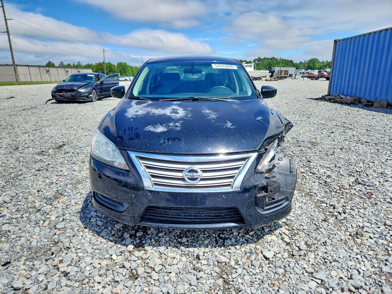 2015 Nissan Sentra S Black vin: 3N1AB7AP0FY272911