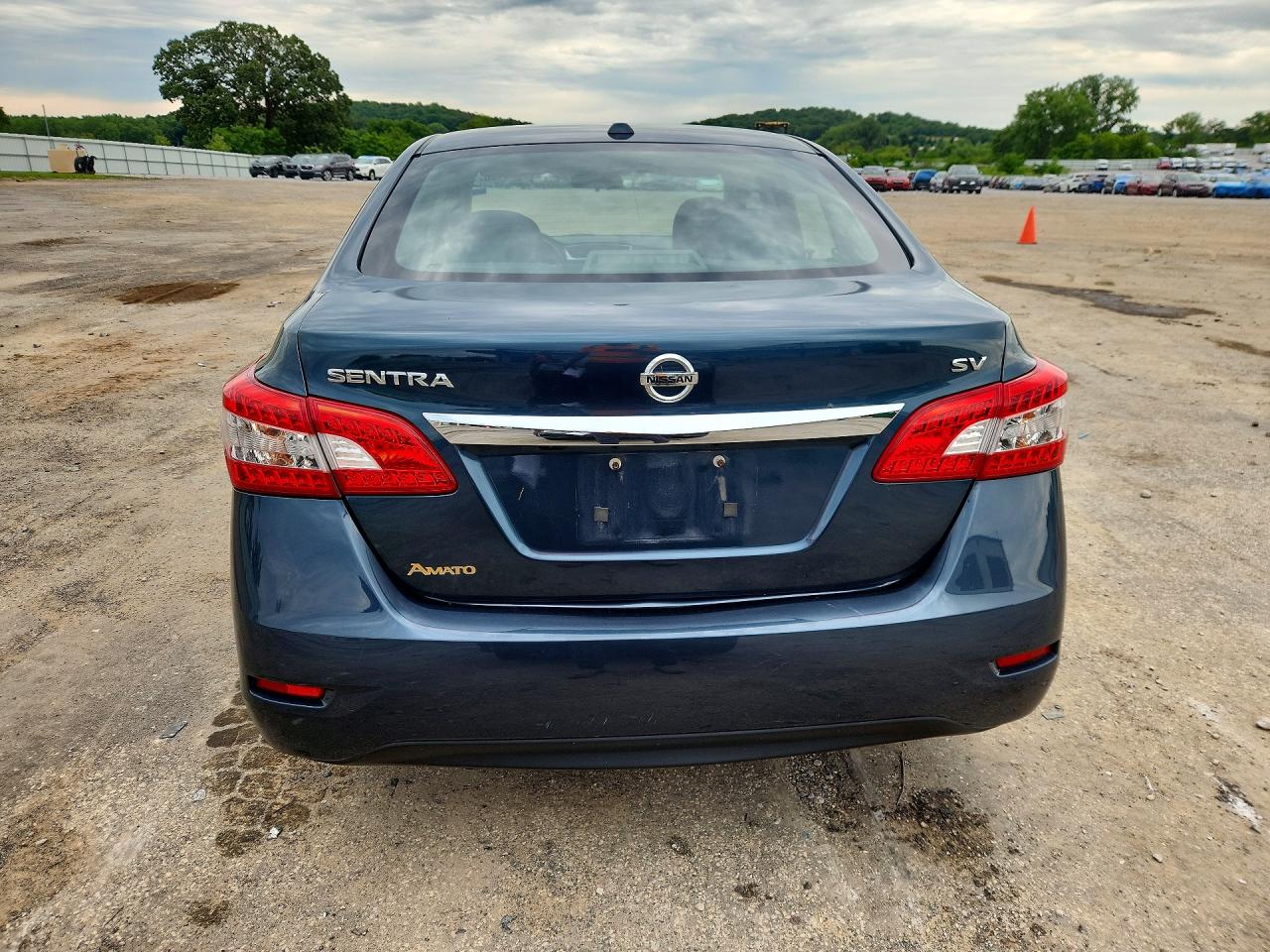 2015 Nissan Sentra Sv Teal vin: 3N1AB7AP0FY273430