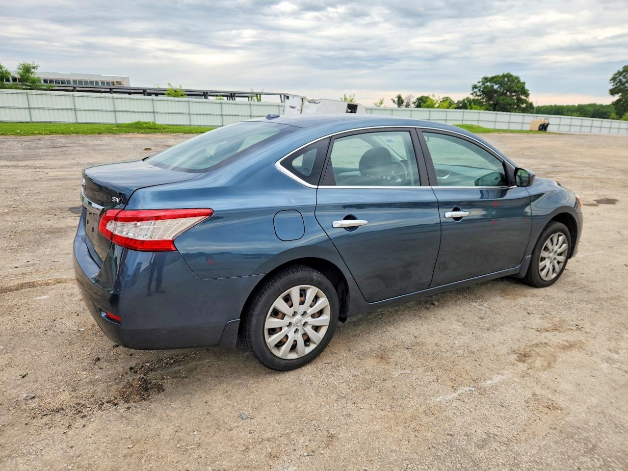 2015 Nissan Sentra Sv Teal vin: 3N1AB7AP0FY273430