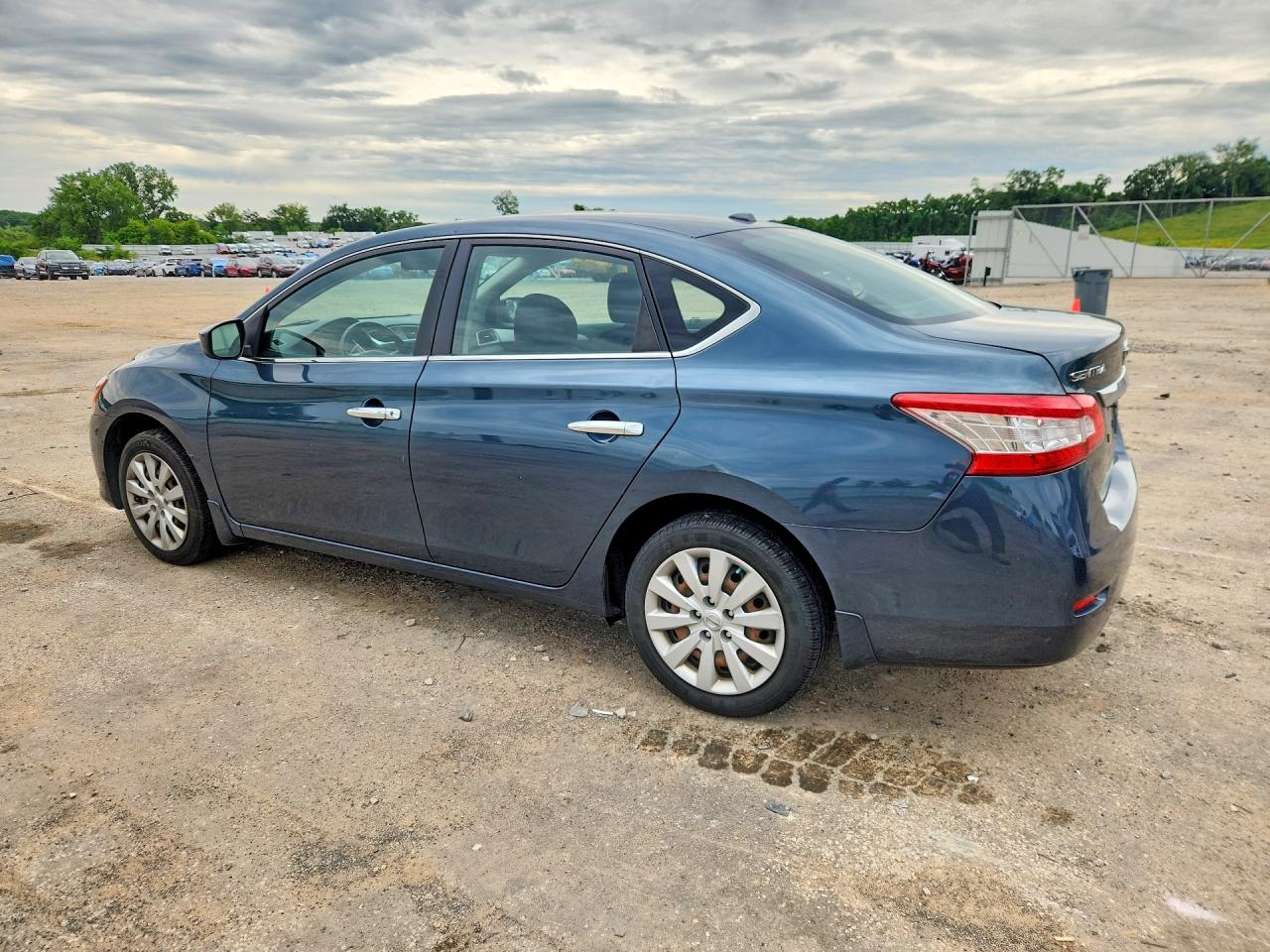 2015 Nissan Sentra Sv Teal vin: 3N1AB7AP0FY273430