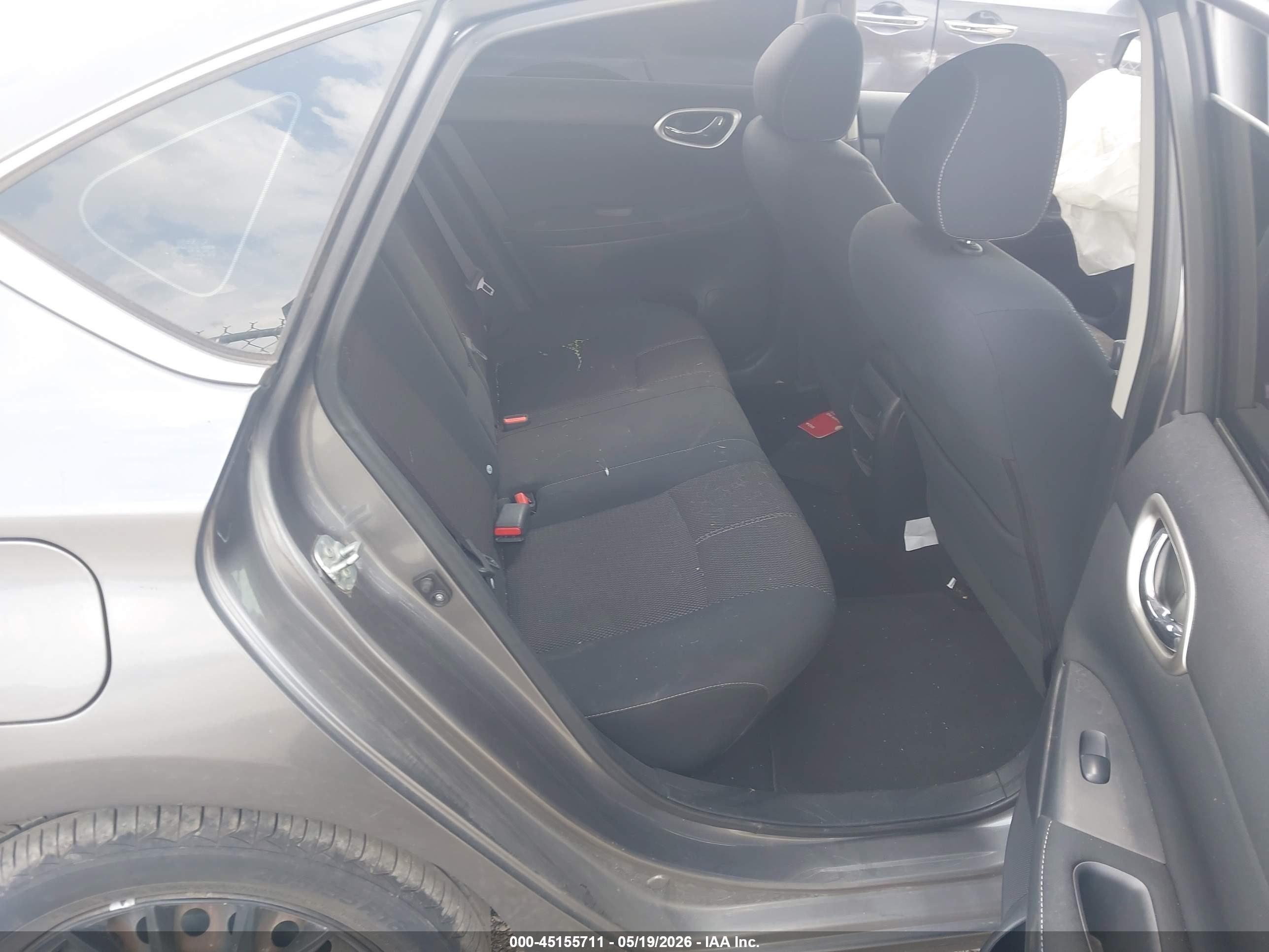 2015 Nissan Sentra S Gray vin: 3N1AB7AP0FY279177
