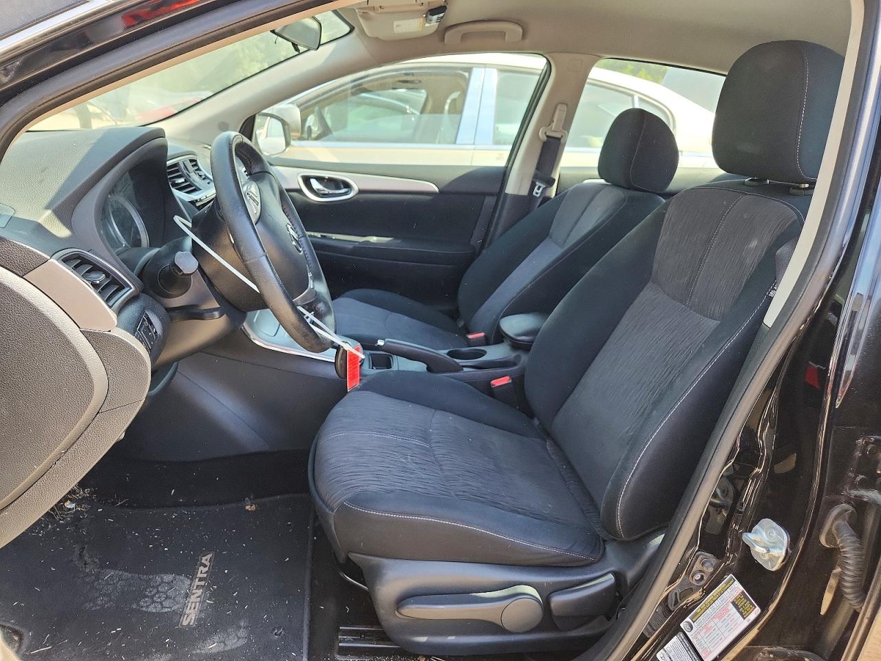 2015 Nissan Sentra Sv Black vin: 3N1AB7AP0FY290776
