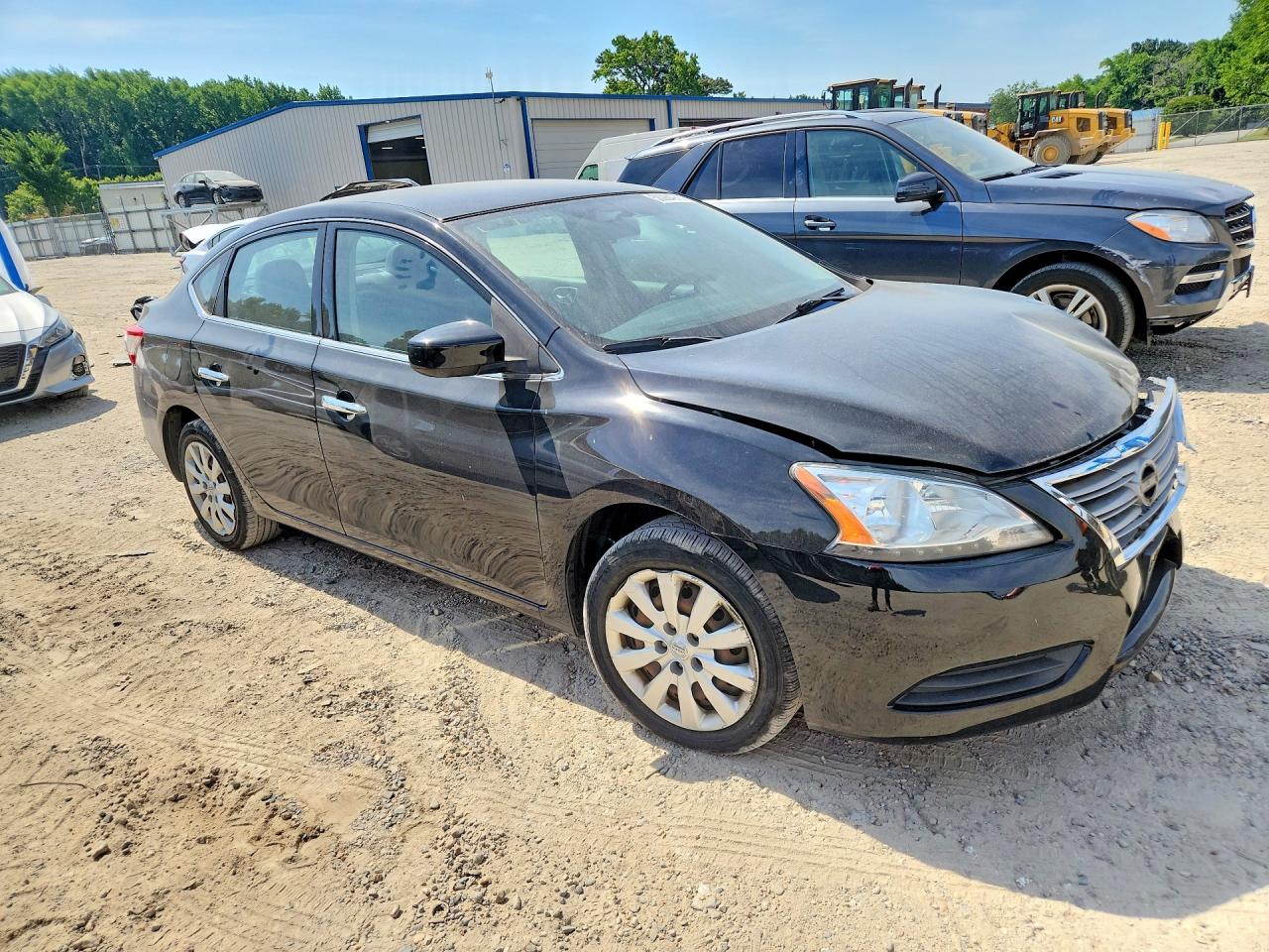 2015 Nissan Sentra Sv Black vin: 3N1AB7AP0FY290776