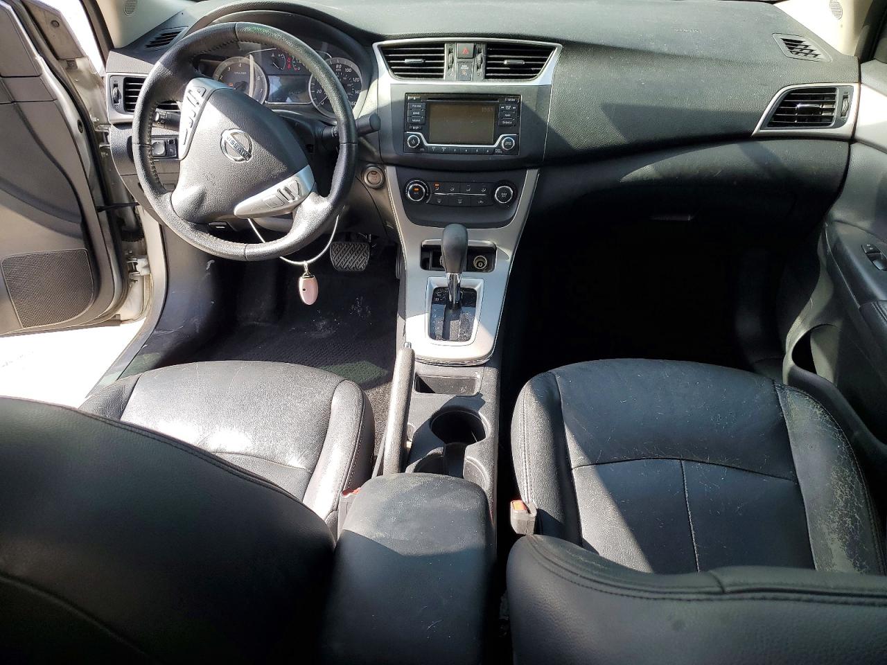 2015 Nissan Sentra Sv Silver vin: 3N1AB7AP0FY298215