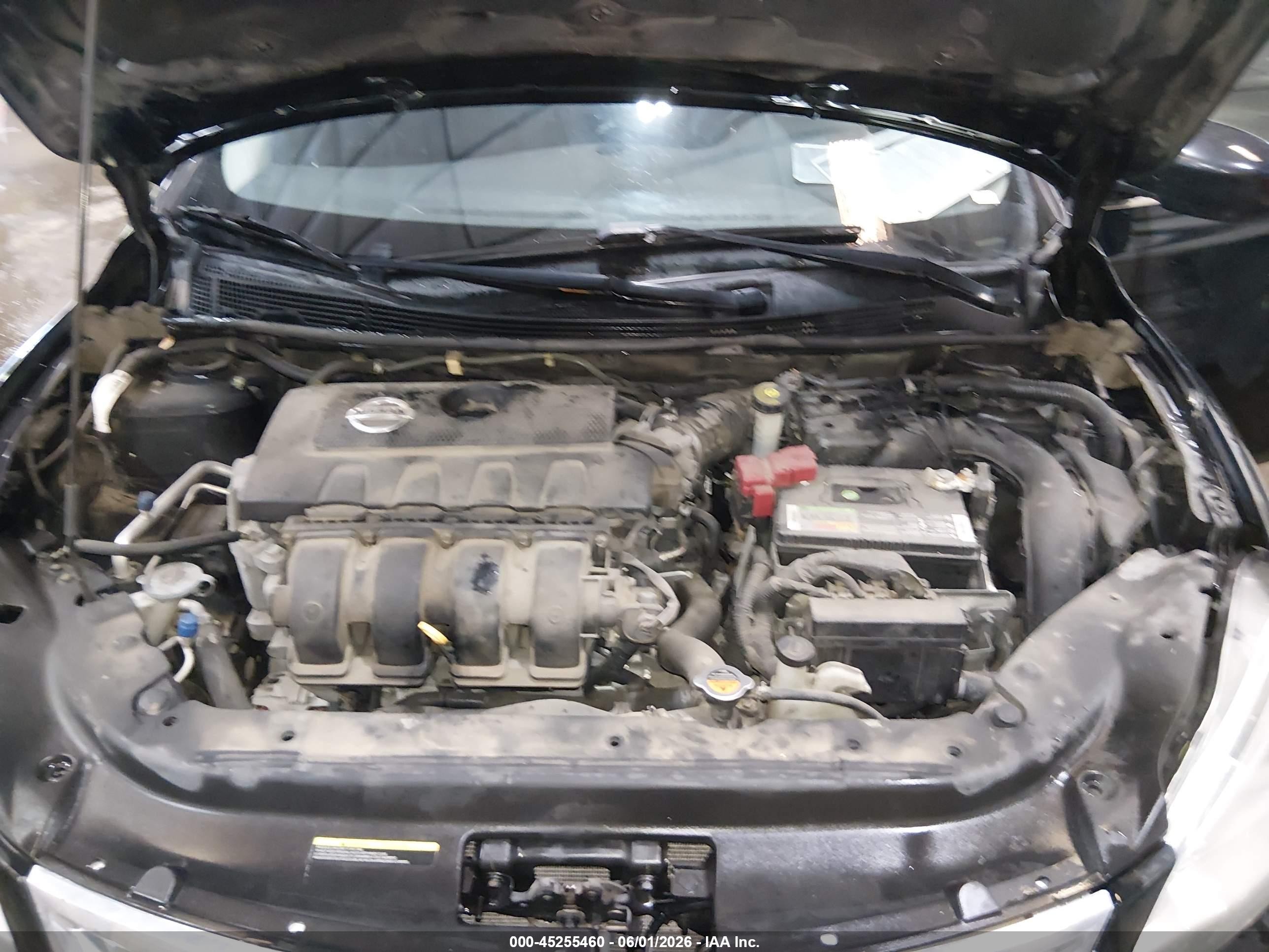 2015 Nissan Sentra Sv Black vin: 3N1AB7AP0FY304854