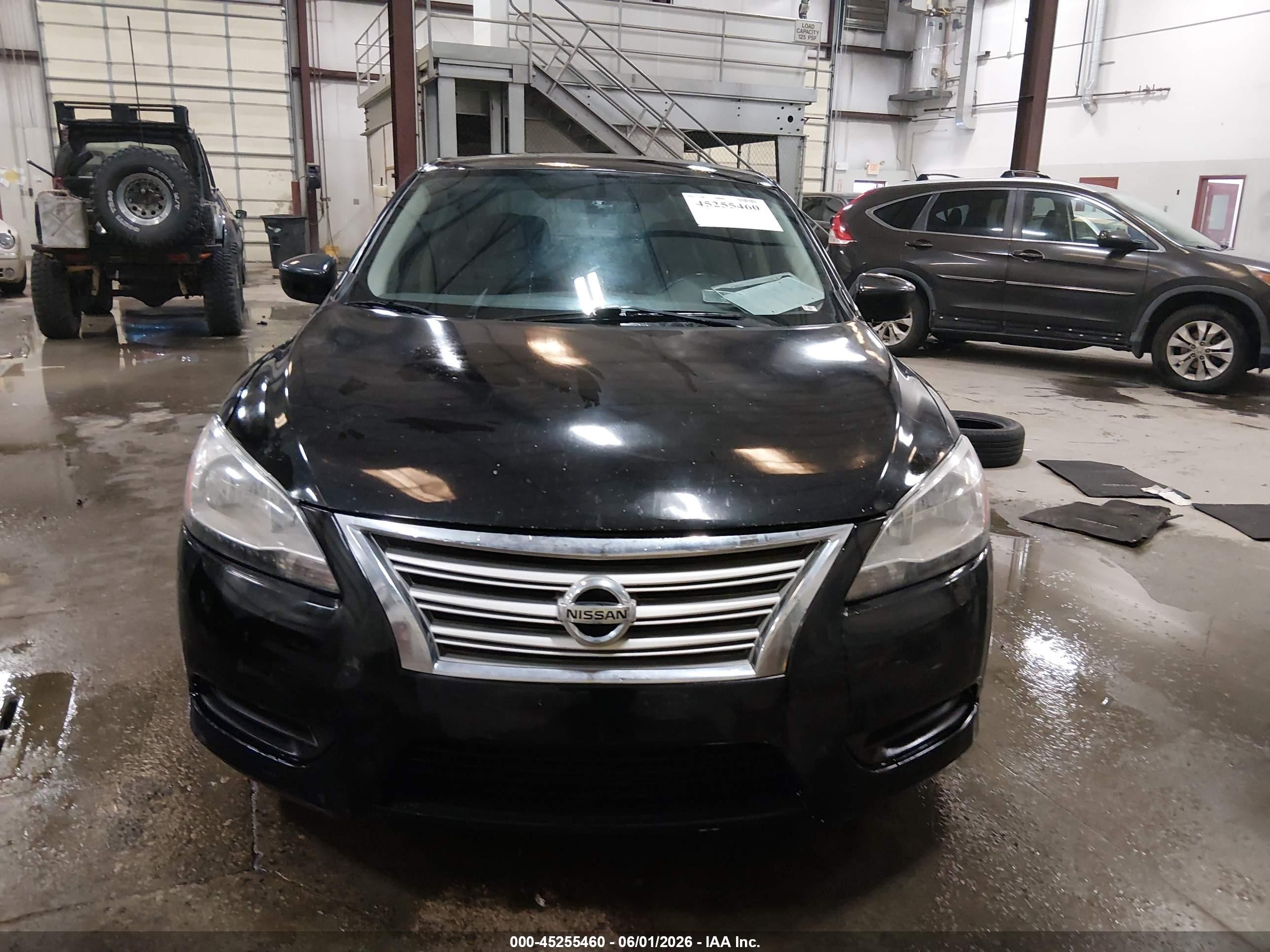 2015 Nissan Sentra Sv Black vin: 3N1AB7AP0FY304854