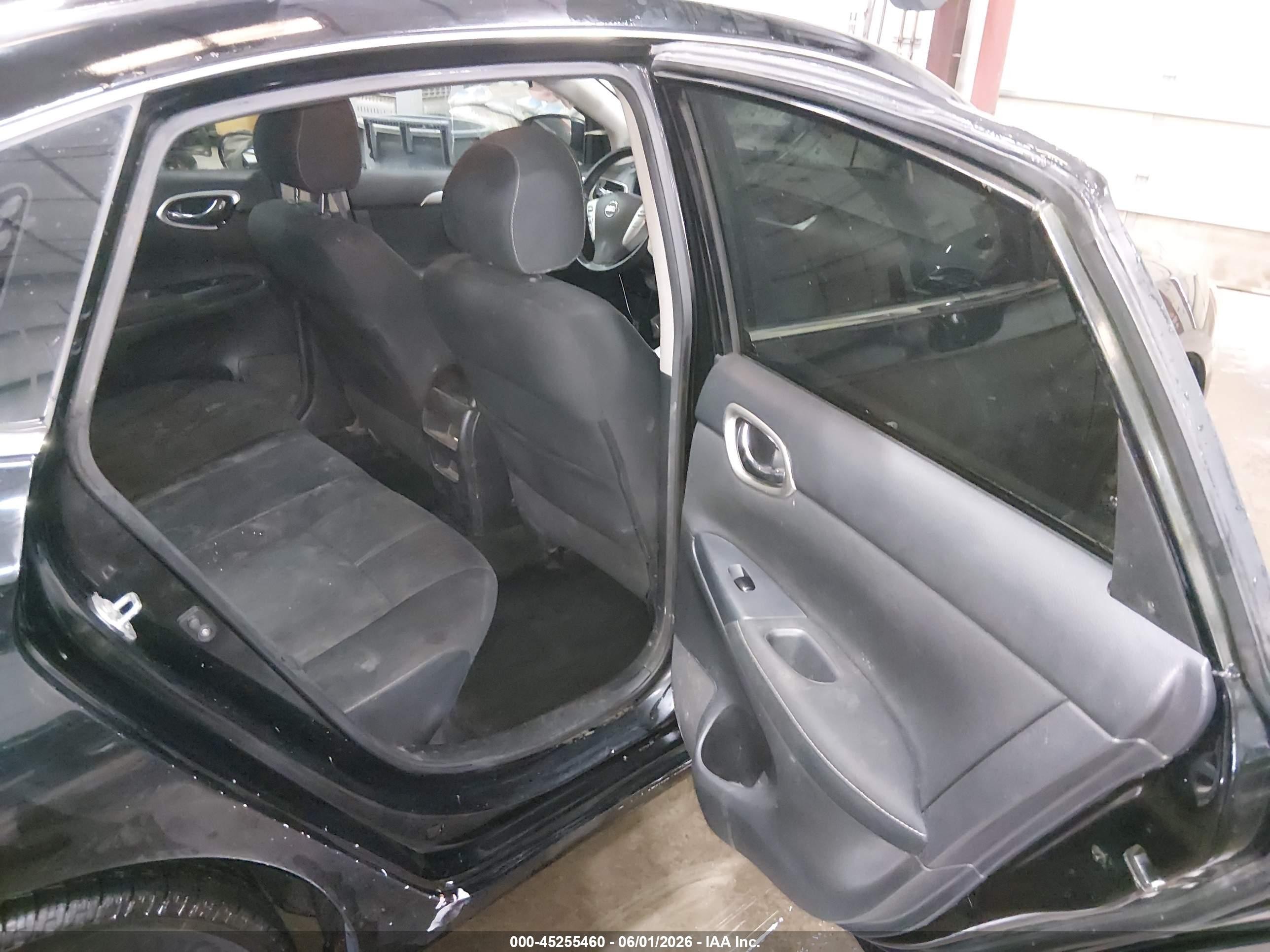 2015 Nissan Sentra Sv Black vin: 3N1AB7AP0FY304854