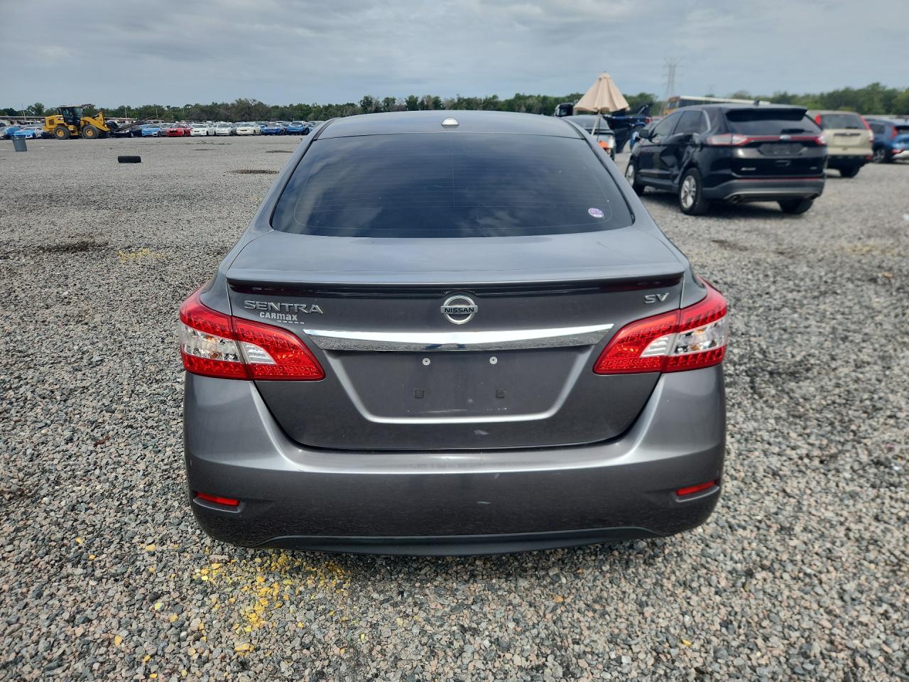 2015 Nissan Sentra Sv Серый vin: 3N1AB7AP0FY306460