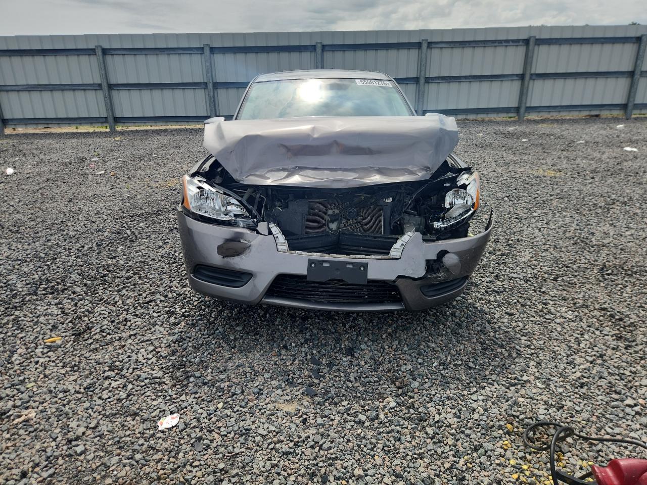 2015 Nissan Sentra Sv Серый vin: 3N1AB7AP0FY306460