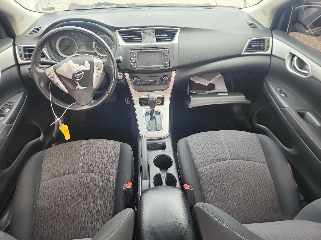 2015 Nissan Sentra Sv Серый vin: 3N1AB7AP0FY306460