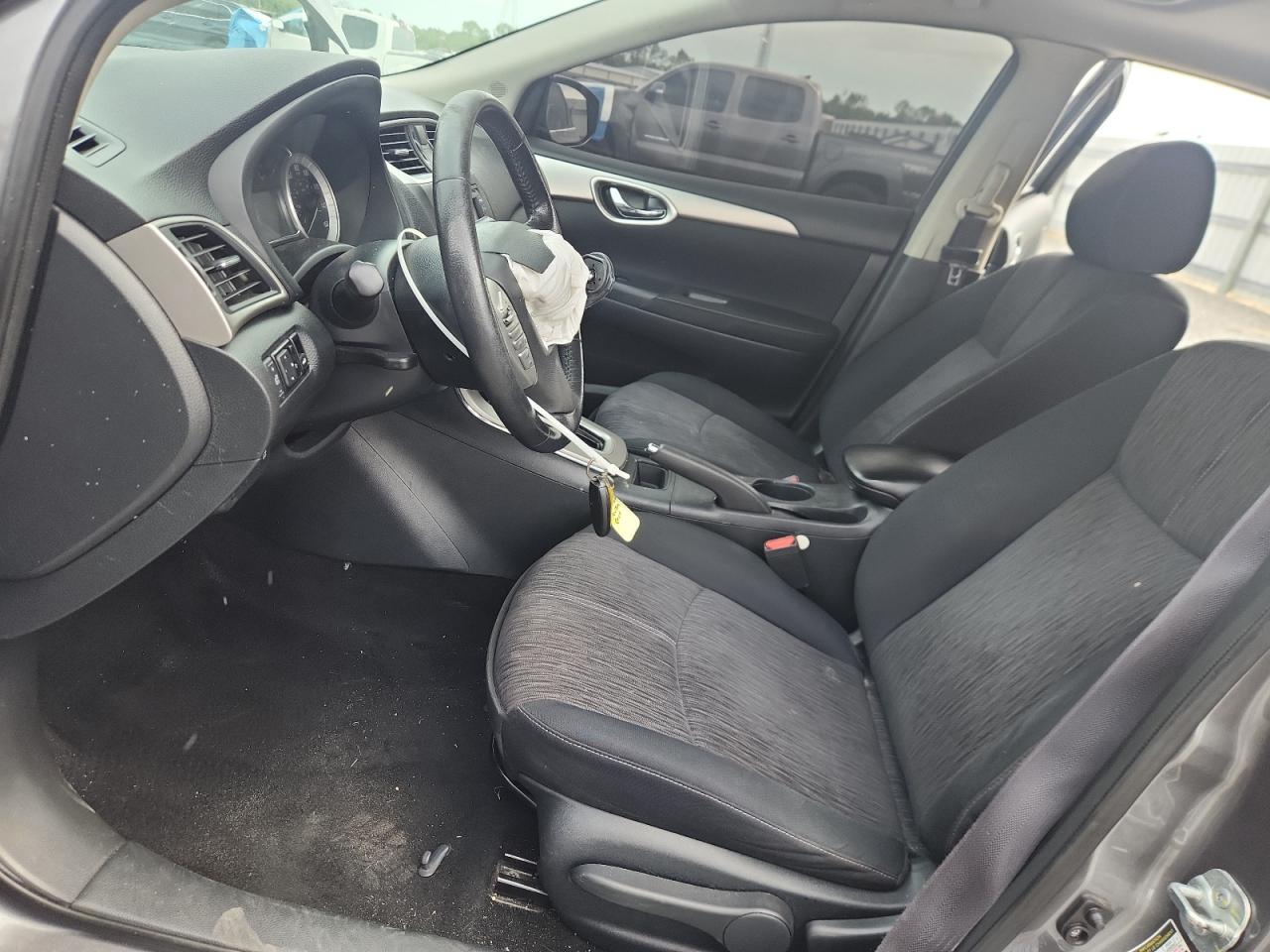 2015 Nissan Sentra Sv Серый vin: 3N1AB7AP0FY306460