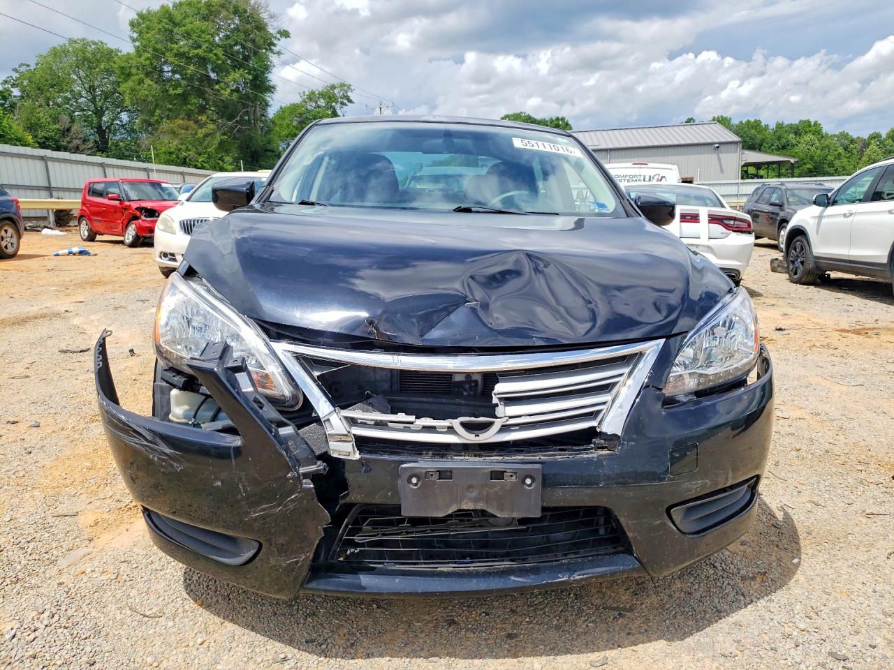 2015 Nissan Sentra S Black vin: 3N1AB7AP0FY310119
