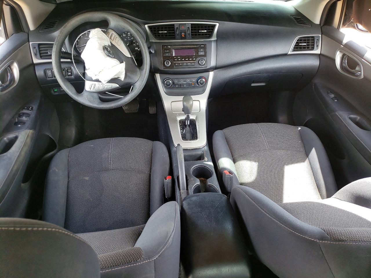 2015 Nissan Sentra S Black vin: 3N1AB7AP0FY310119