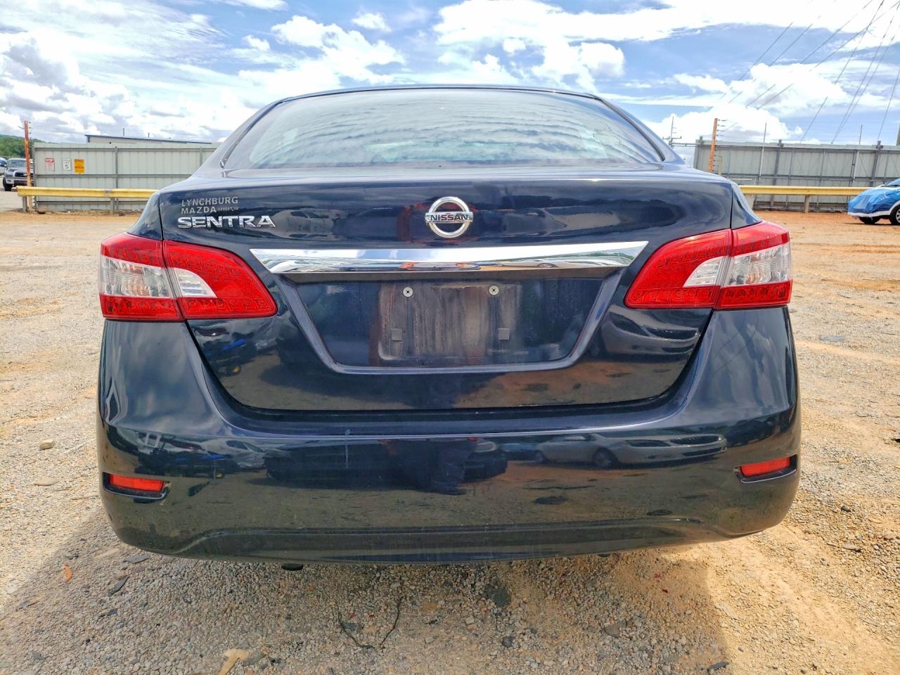 2015 Nissan Sentra S Black vin: 3N1AB7AP0FY310119