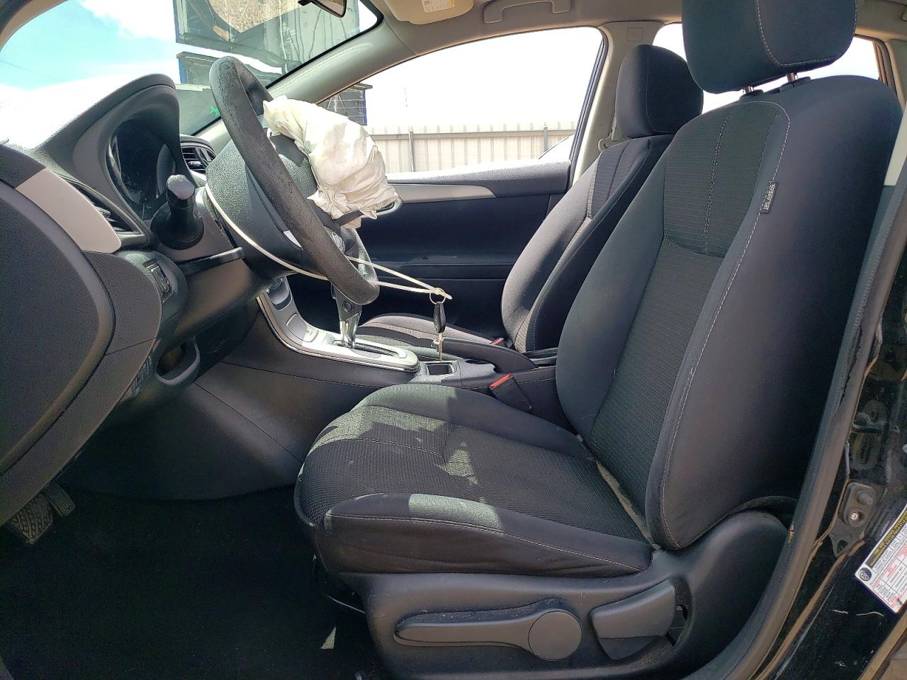 2015 Nissan Sentra S Black vin: 3N1AB7AP0FY310119