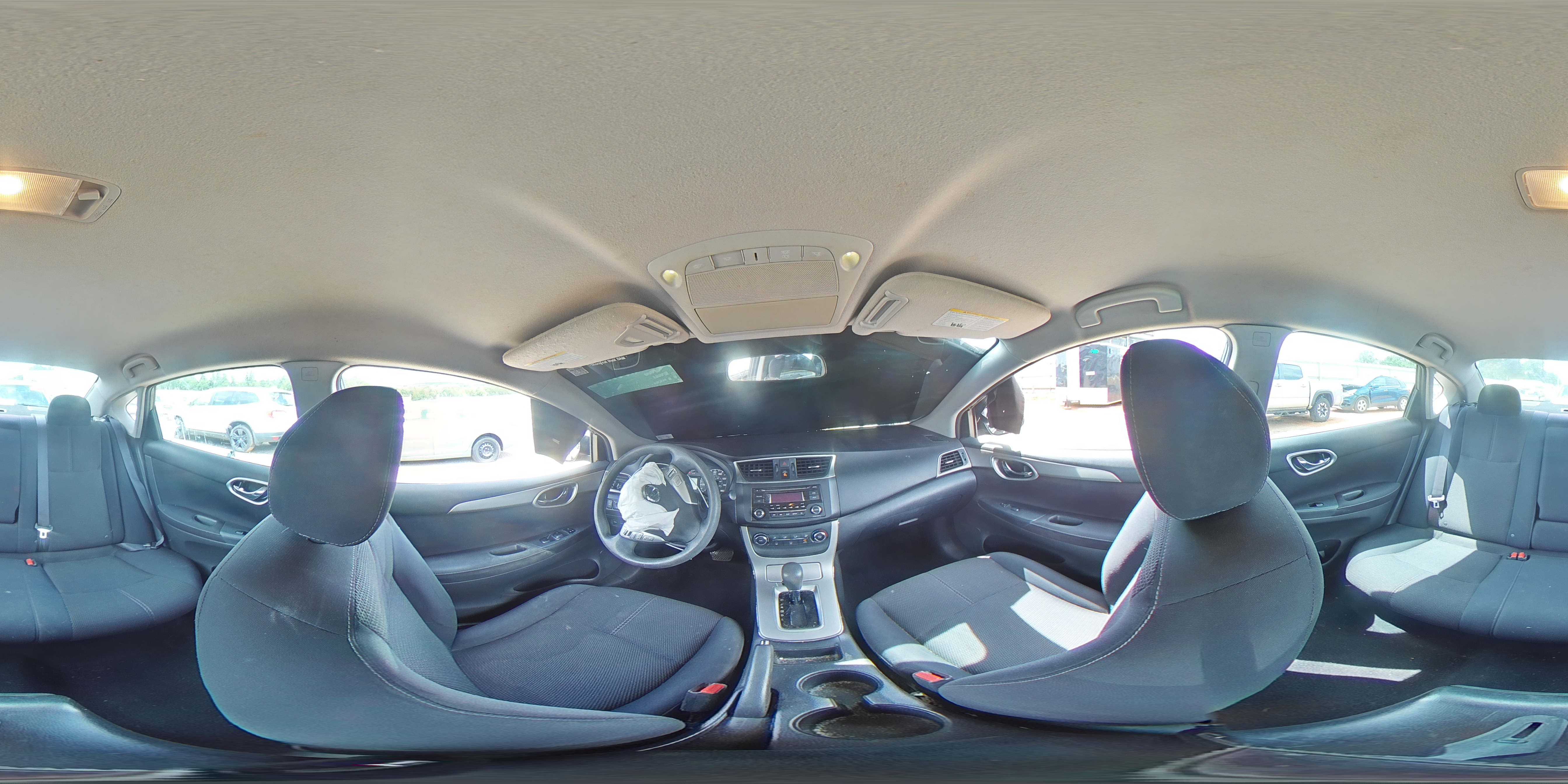 2015 Nissan Sentra S Black vin: 3N1AB7AP0FY310119