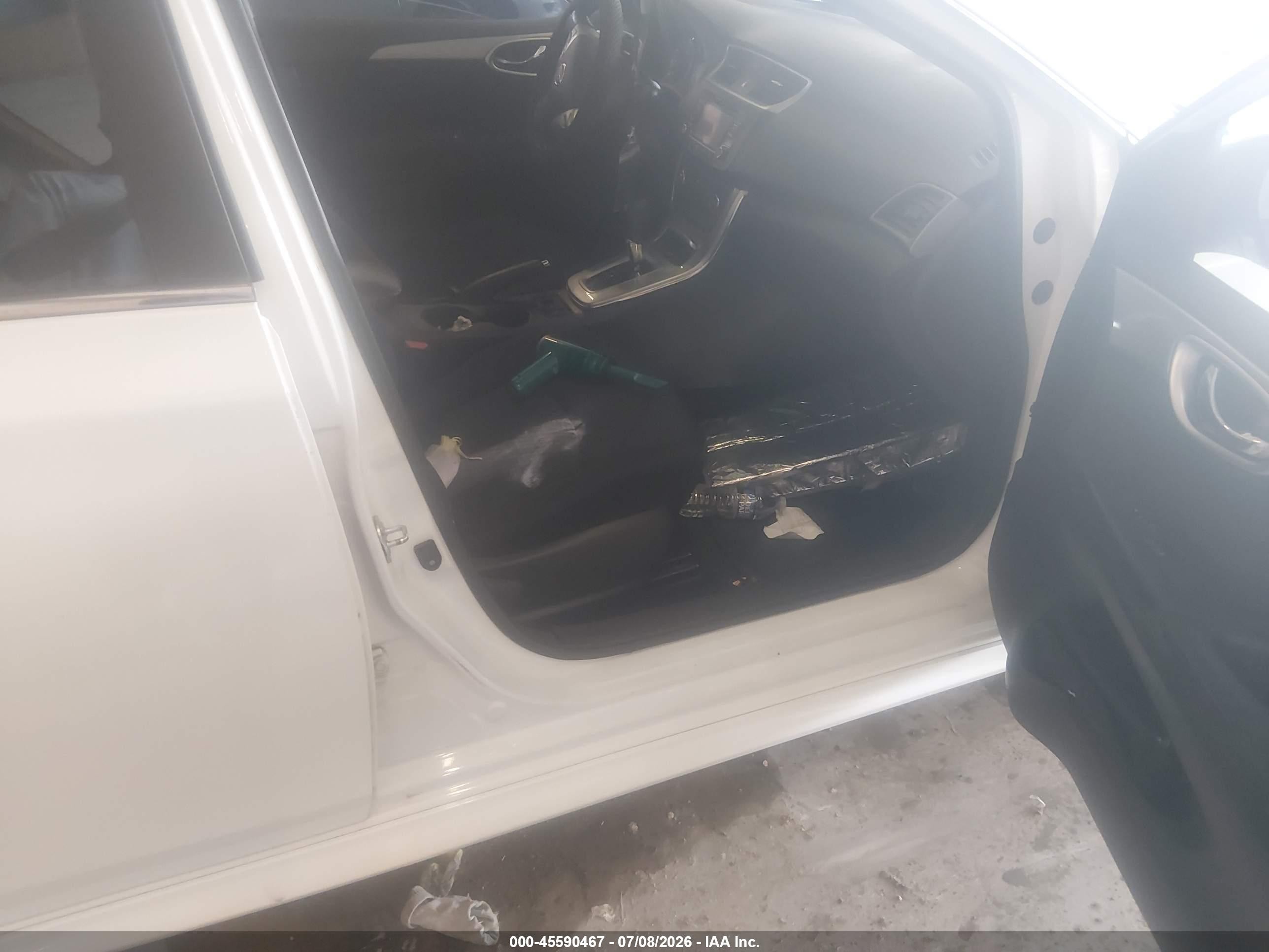 2015 Nissan Sentra Sr White vin: 3N1AB7AP0FY310265