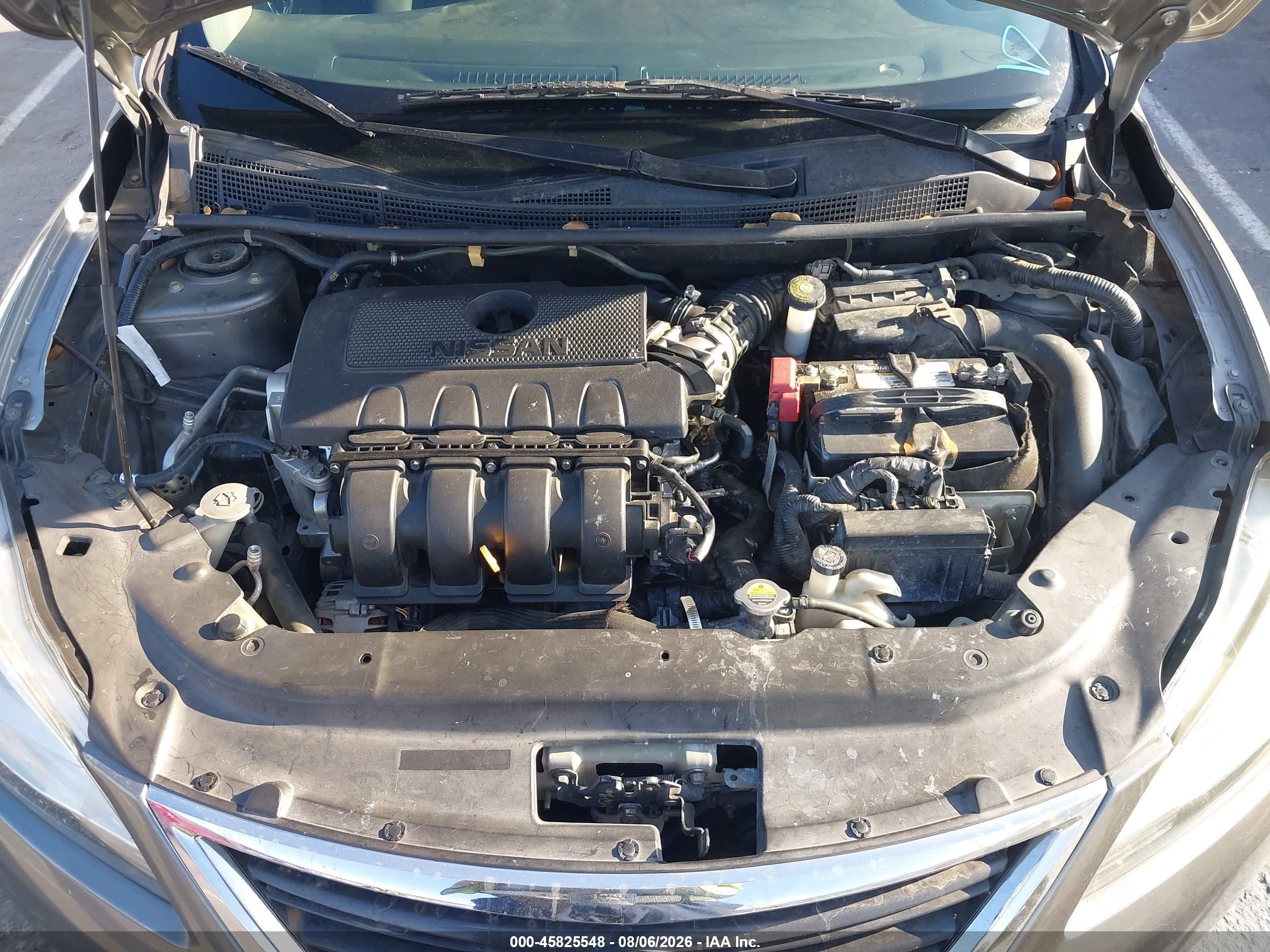 2015 Nissan Sentra S Gray vin: 3N1AB7AP0FY325879