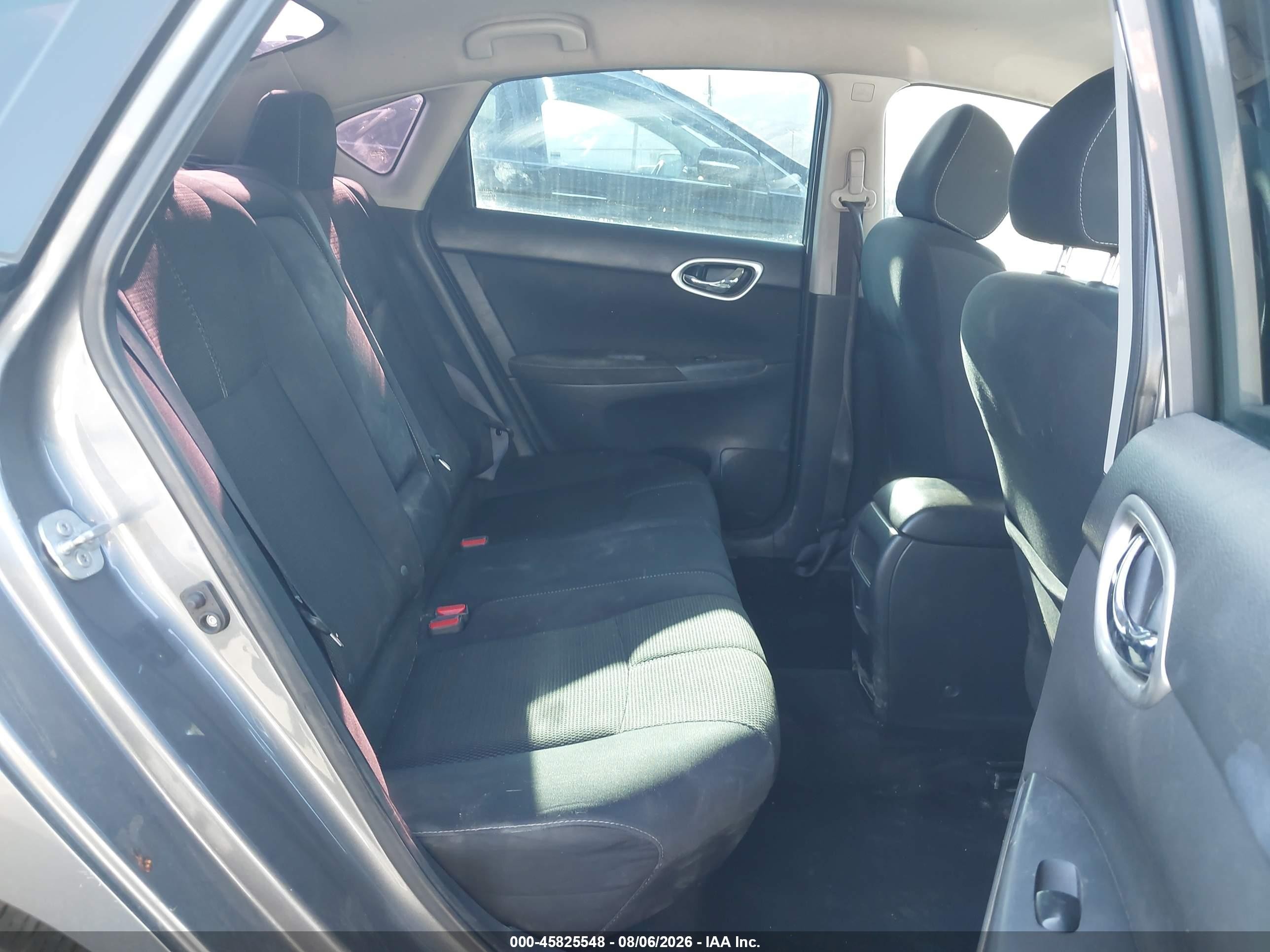 2015 Nissan Sentra S Gray vin: 3N1AB7AP0FY325879