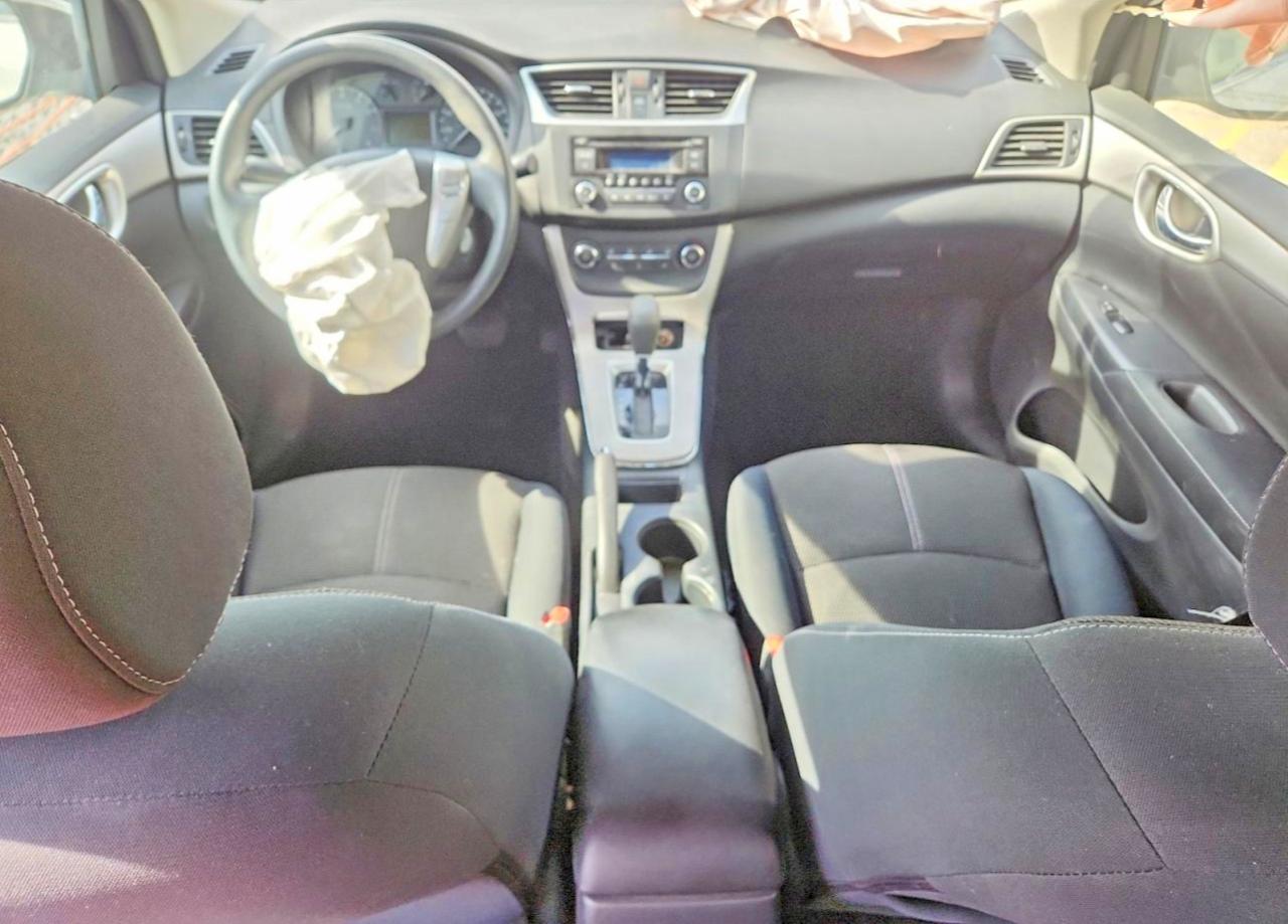 2015 Nissan Sentra S Белый vin: 3N1AB7AP0FY326627