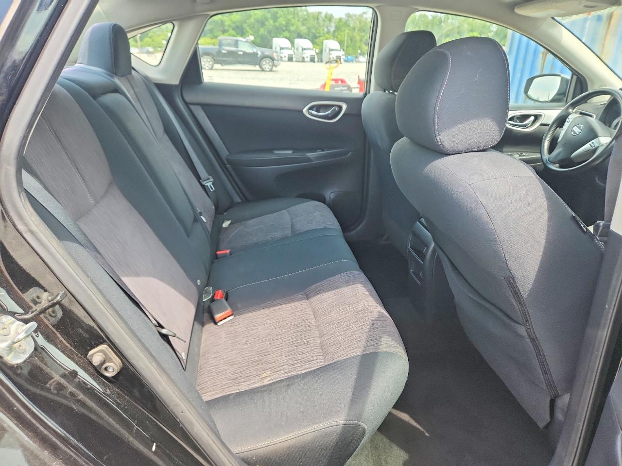 2015 Nissan Sentra Sv Black vin: 3N1AB7AP0FY329141