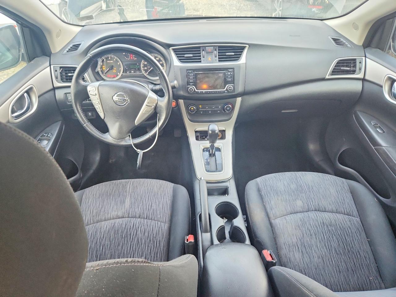 2015 Nissan Sentra Sv Black vin: 3N1AB7AP0FY329141