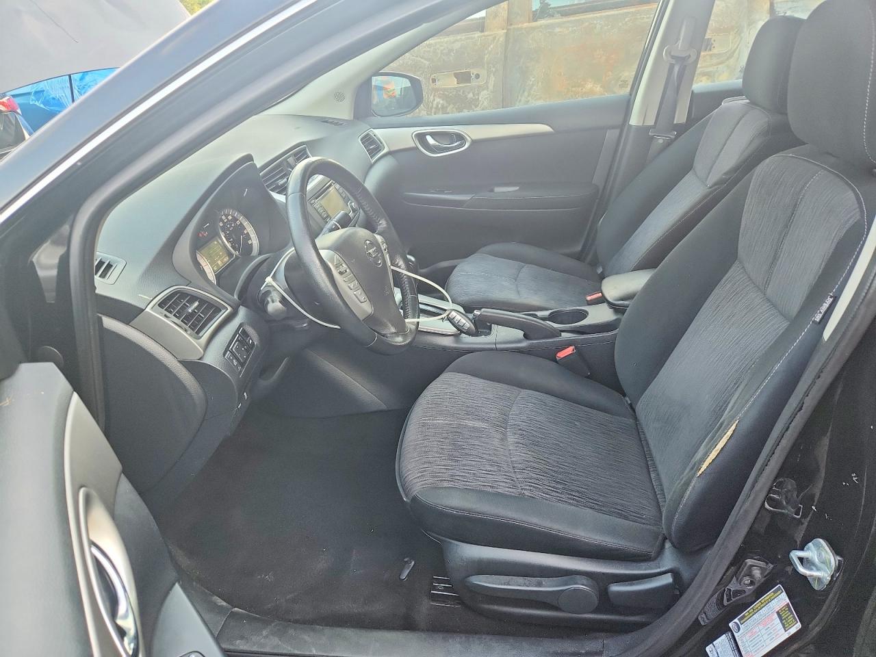2015 Nissan Sentra Sv Black vin: 3N1AB7AP0FY329141