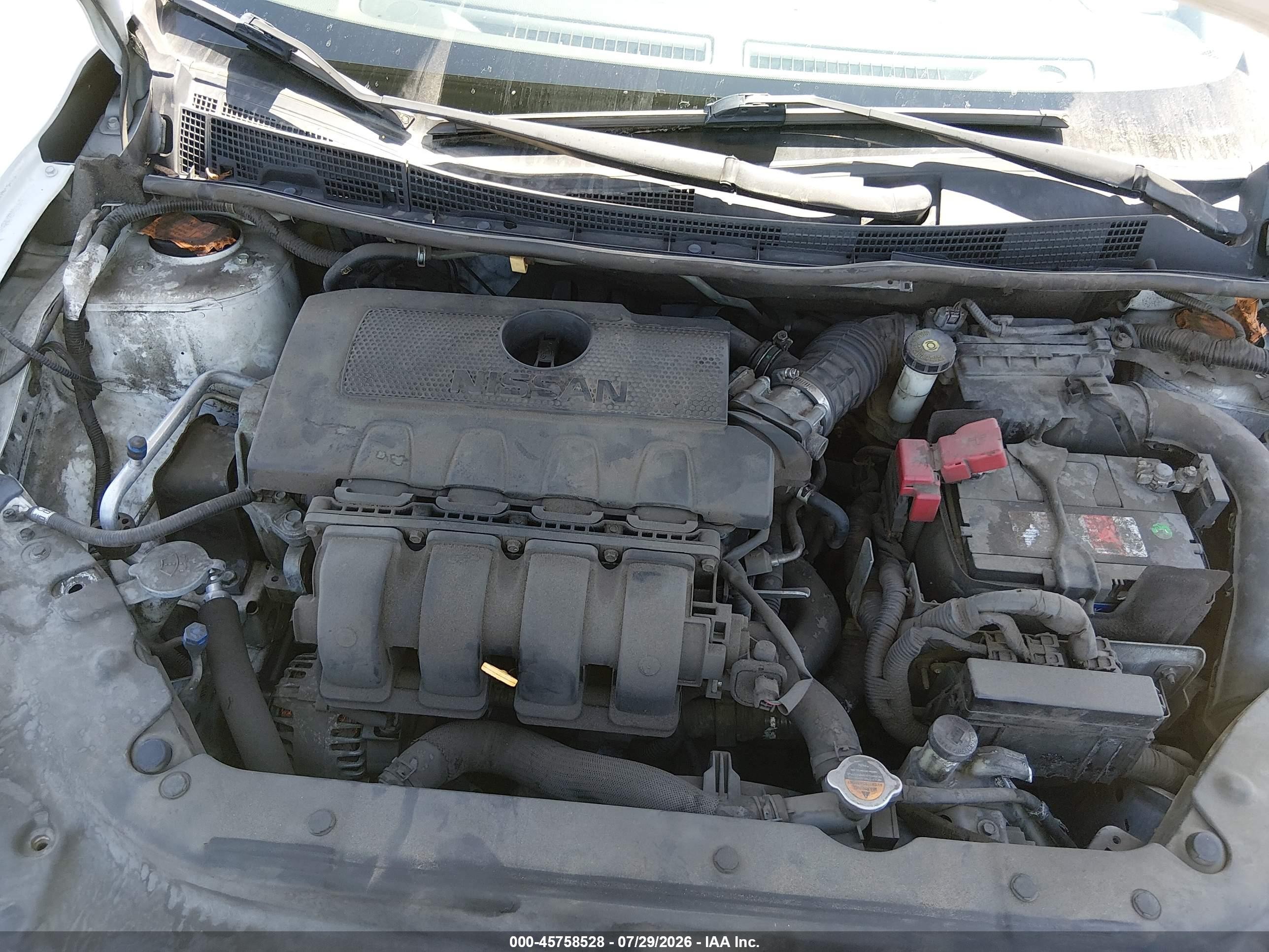 2015 Nissan Sentra Sr Белый vin: 3N1AB7AP0FY335831