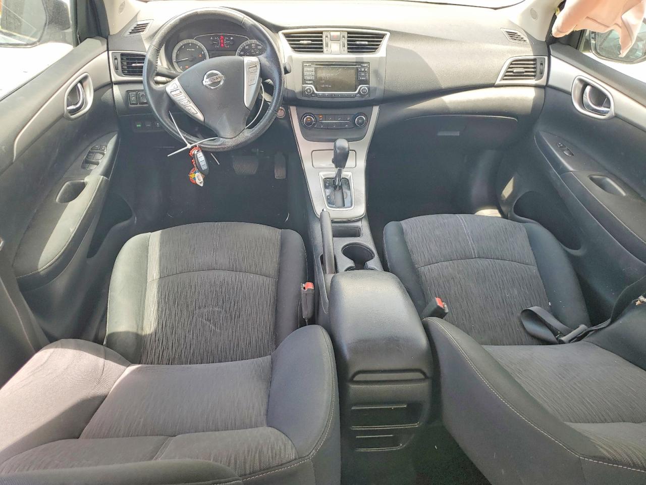 2015 Nissan Sentra Sv Silver vin: 3N1AB7AP0FY340415