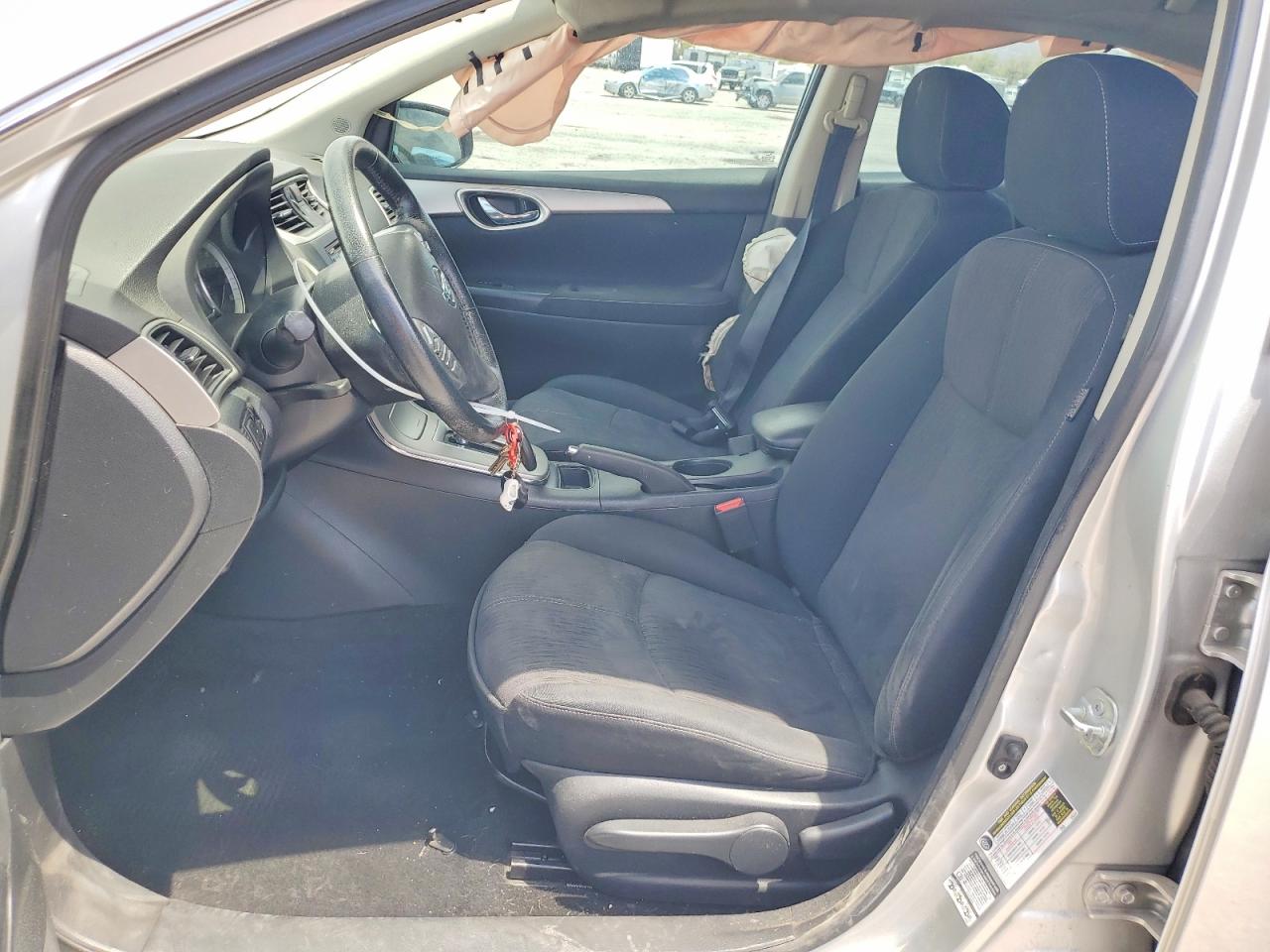 2015 Nissan Sentra Sv Silver vin: 3N1AB7AP0FY340415