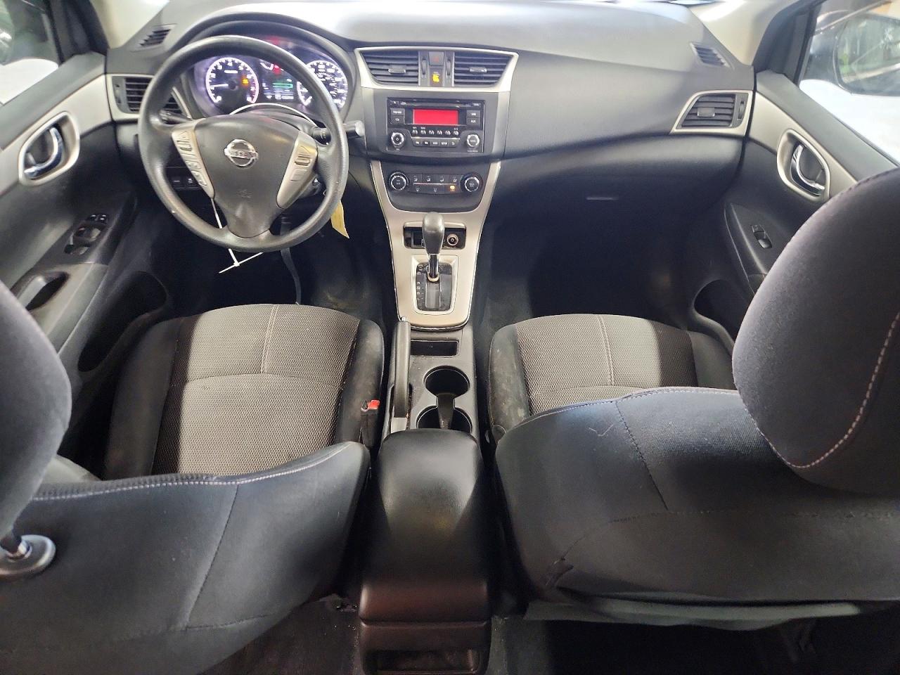 2015 Nissan Sentra S Black vin: 3N1AB7AP0FY341290