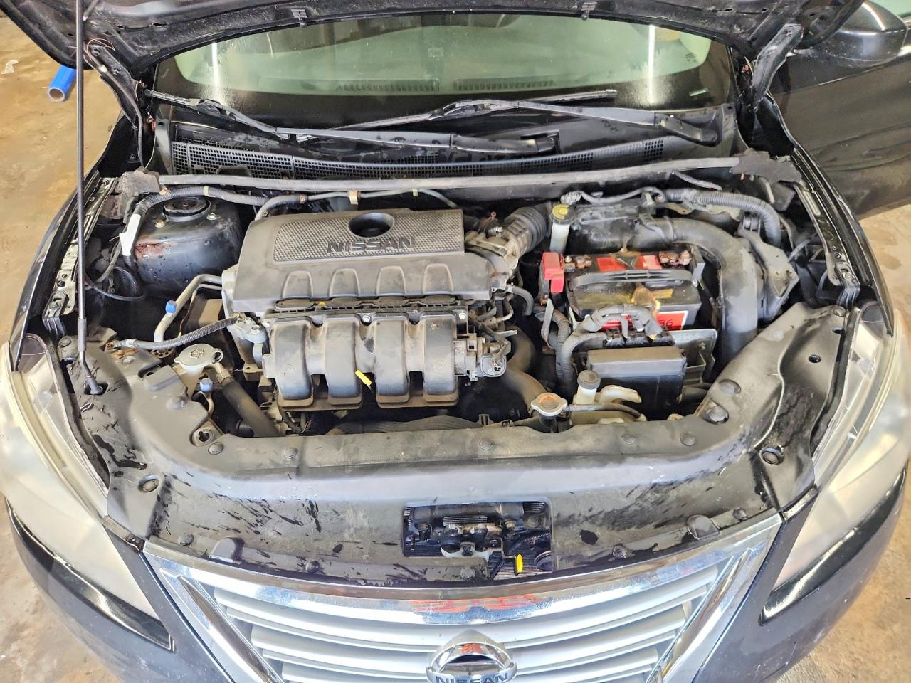 2015 Nissan Sentra S Black vin: 3N1AB7AP0FY341290
