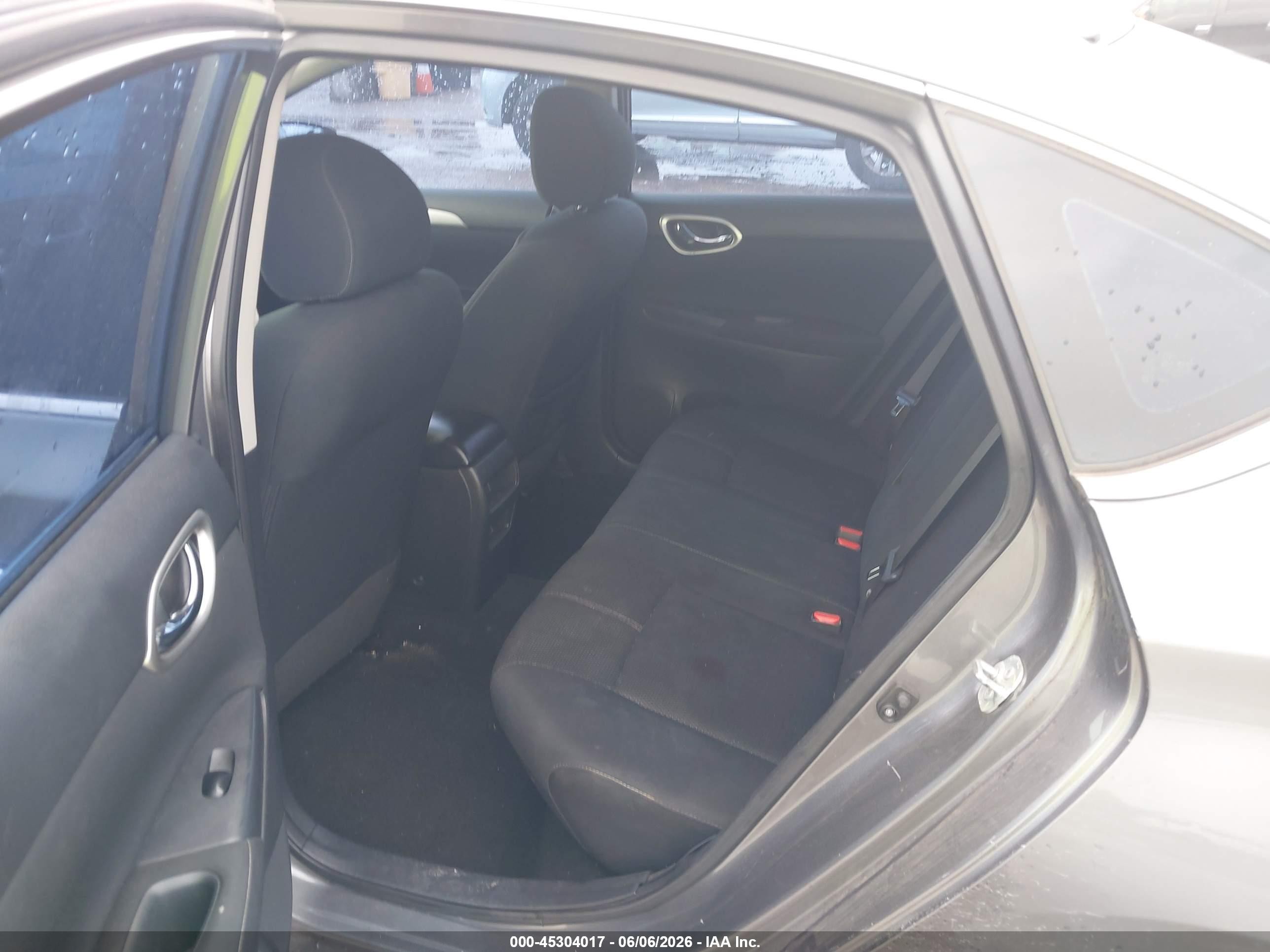 2015 Nissan Sentra S Gray vin: 3N1AB7AP0FY355951
