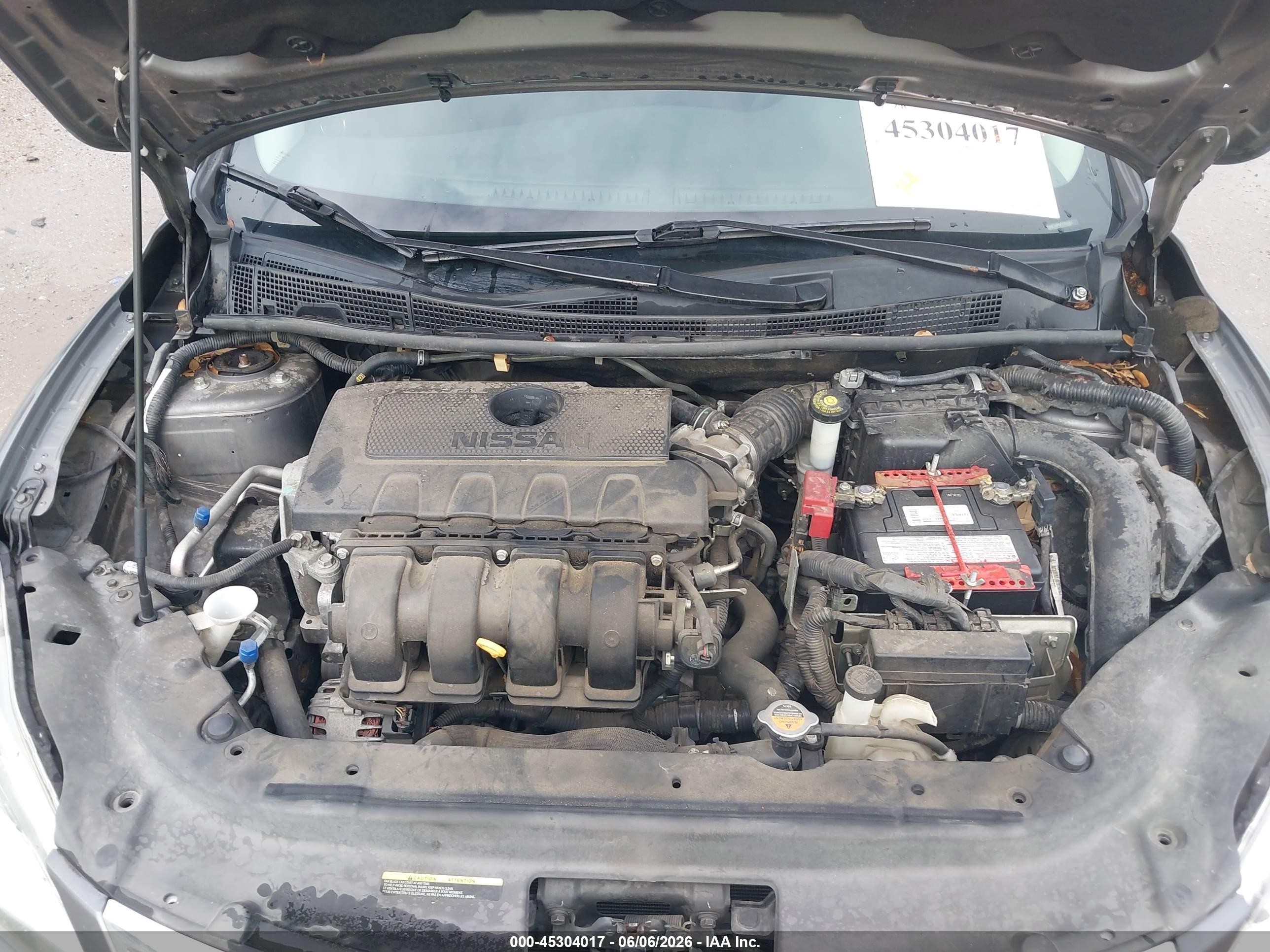 2015 Nissan Sentra S Gray vin: 3N1AB7AP0FY355951