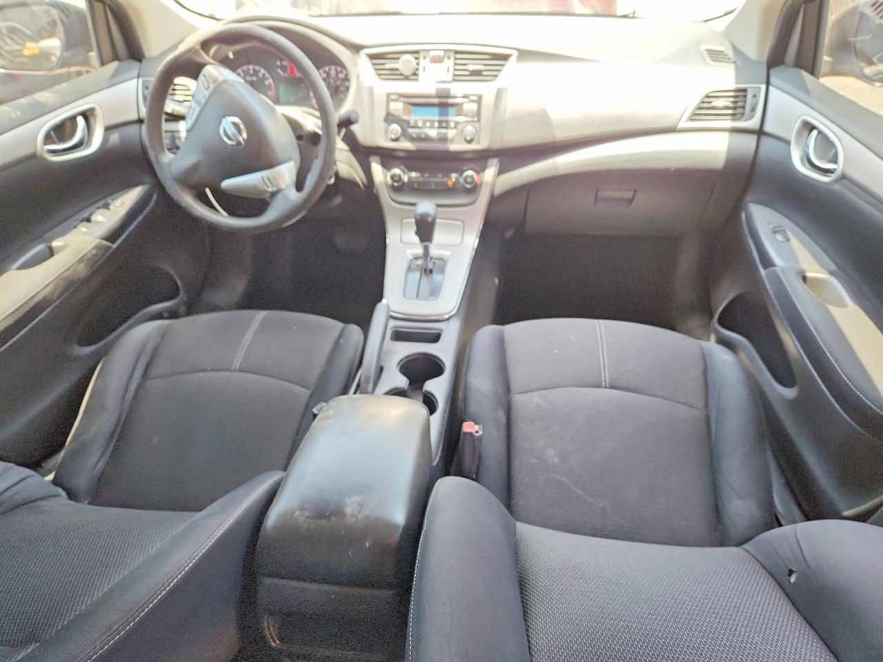 2015 Nissan Sentra S Black vin: 3N1AB7AP0FY356565